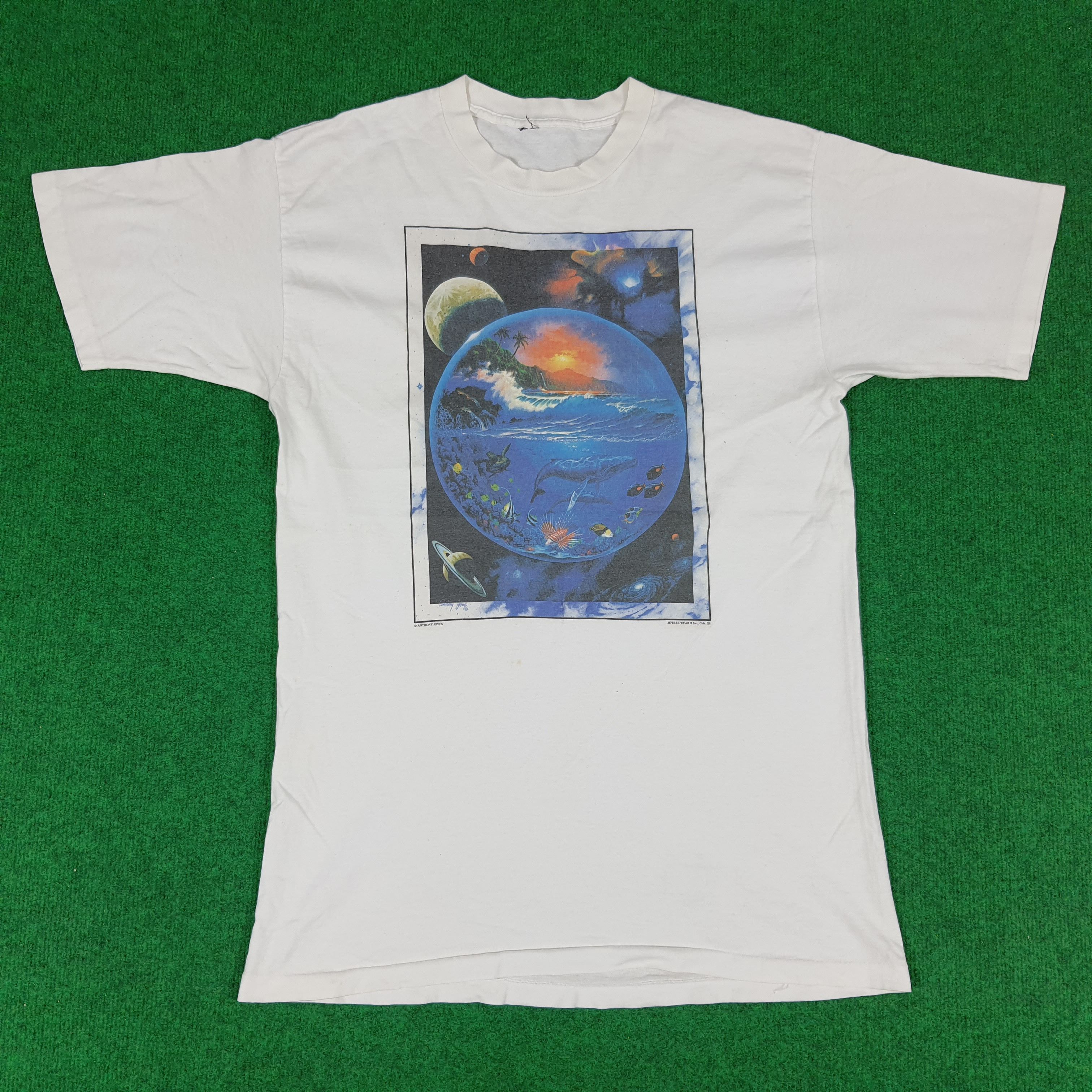 Impulse Vintage Impulse Wear Anthony Jones Art Streetwear T-shirt Size US M / EU 48-50 / 2 - 1 Thumbnail