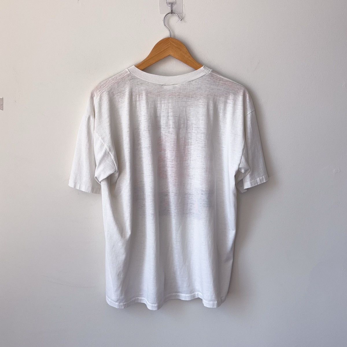 Vintage 80s San Fransisco SF Giants Paper Thin Burnout T-Shirt Size US L / EU 52-54 / 3 - 10 Thumbnail