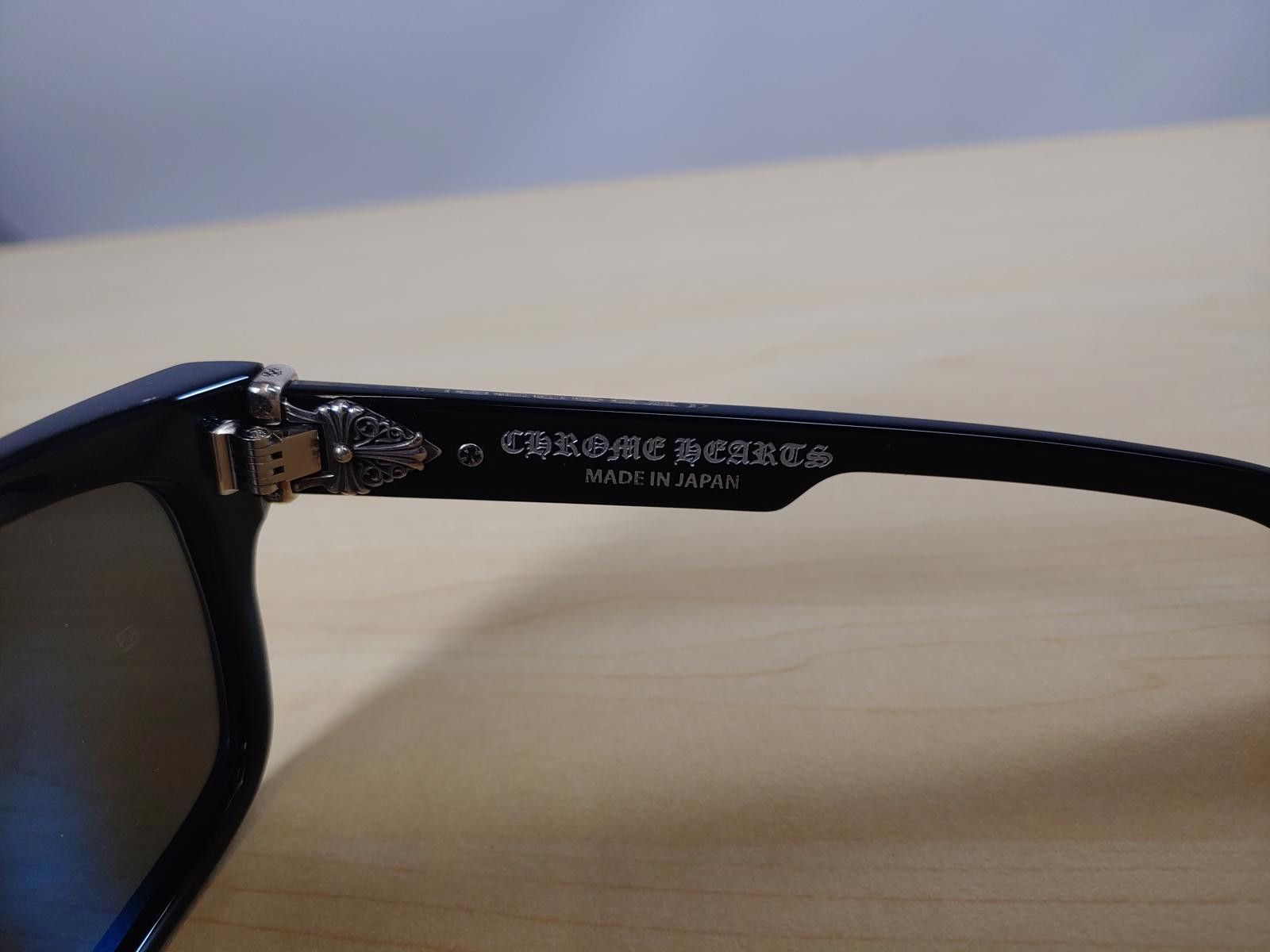 Chrome Hearts Chrome Hearts Box Officer Sunglasses in Black/Silver Size ONE SIZE - 2 Thumbnail