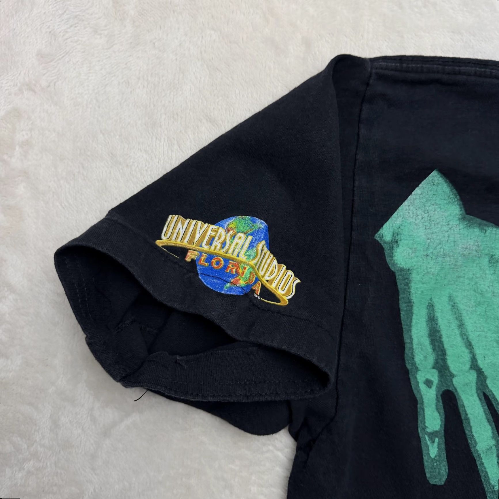 Vintage VINTAGE Royal Avalon Universal Studios Halloween Shirt Mens XL Black Skeleton Size US XL / EU 56 / 4 - 7 Thumbnail