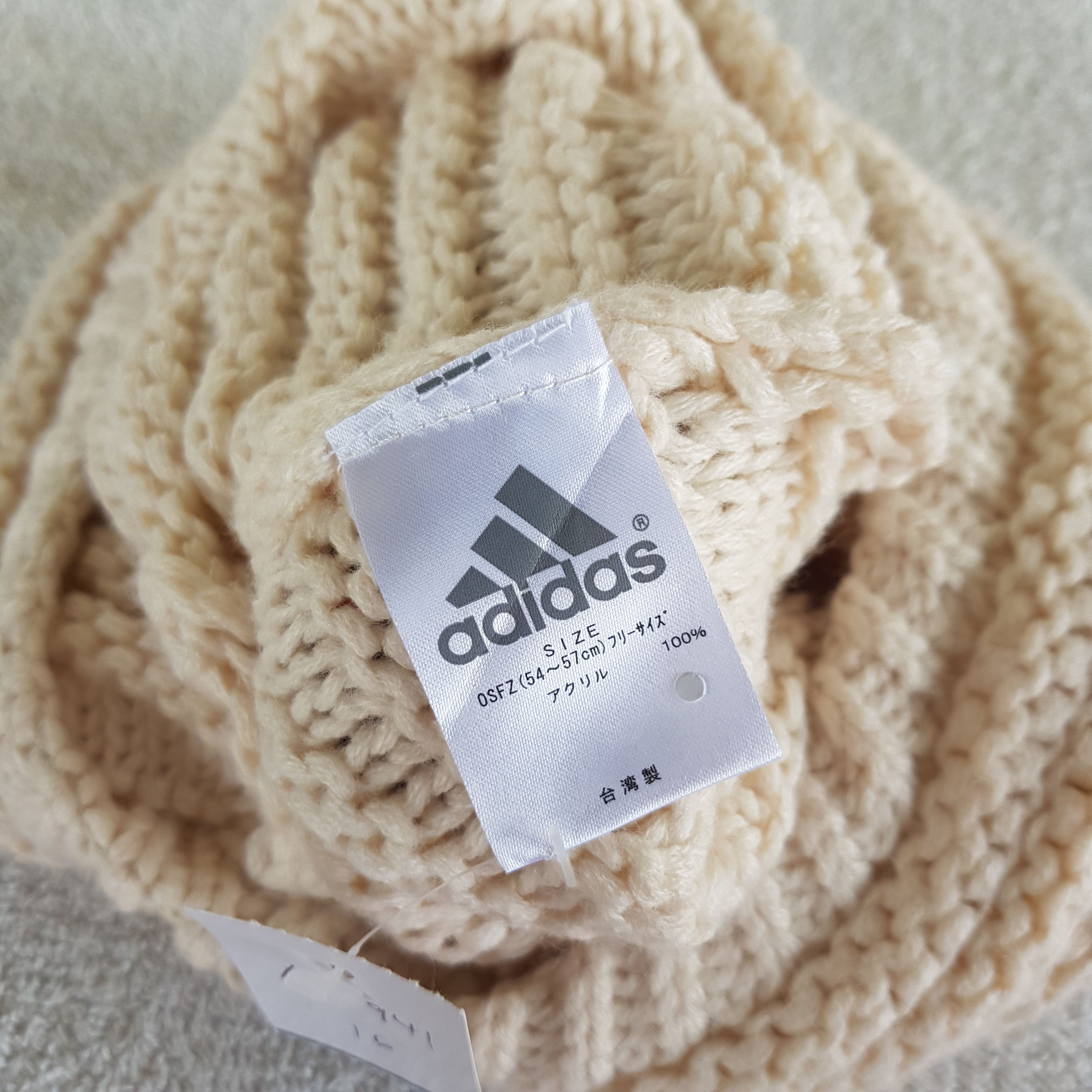 Adidas Vintage Adidas Beanie Fair Isle Ribbed Knit Snow Caps Hats. Size ONE SIZE - 6 Thumbnail