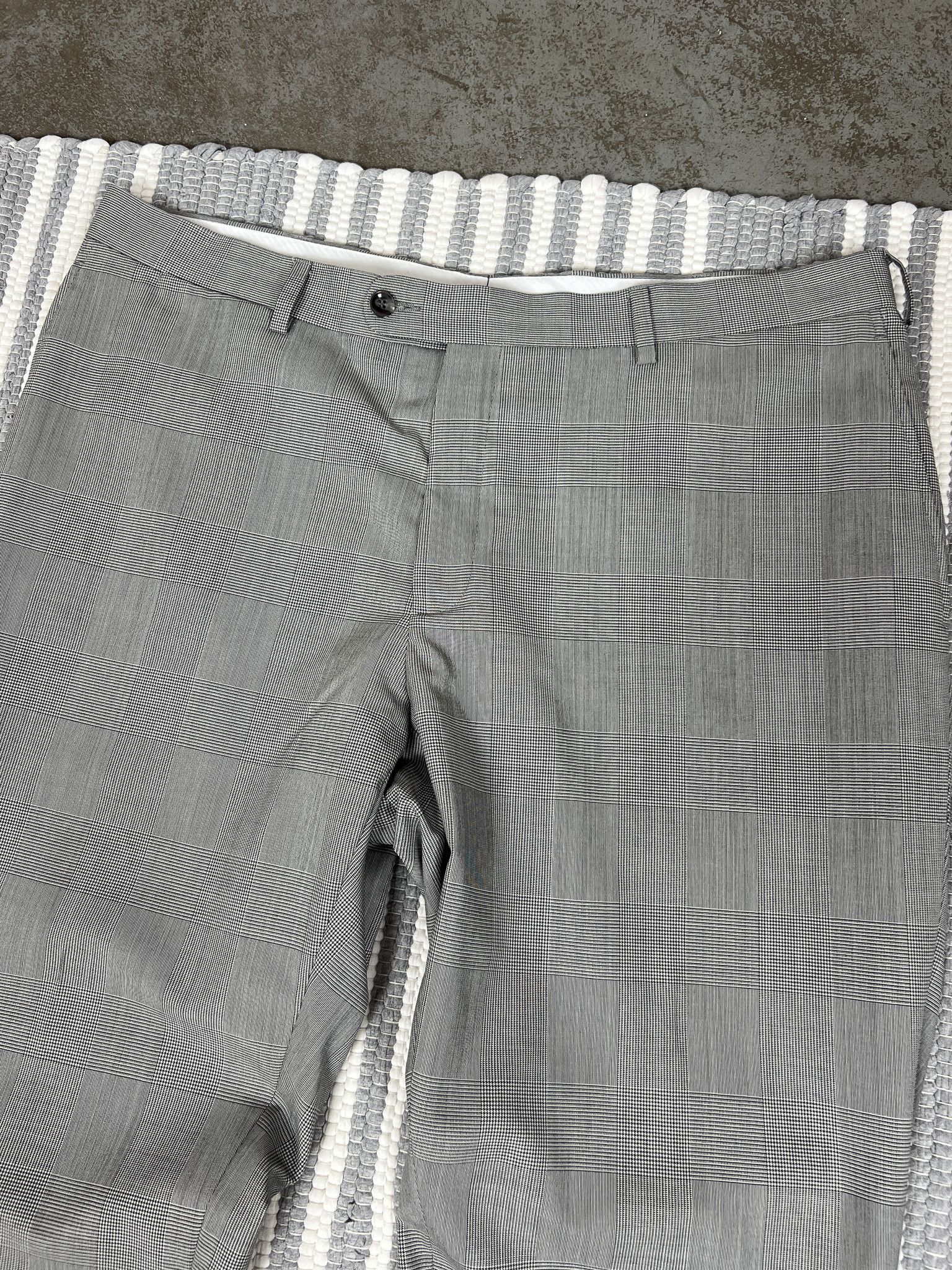 Suitsupply Suitsupply Dress Check Gray Trousers Pants Size US 36 / EU 52 - 3 Thumbnail