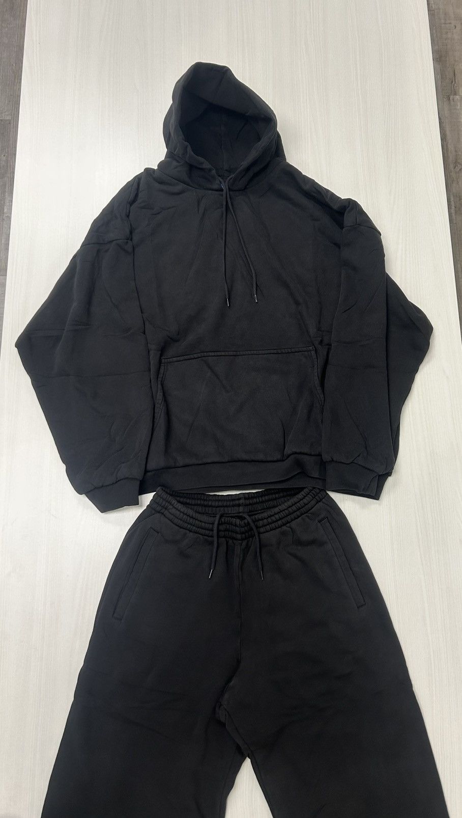 Balenciaga × Kanye West × Yeezy Season YZY x GAP Black Hoodie 