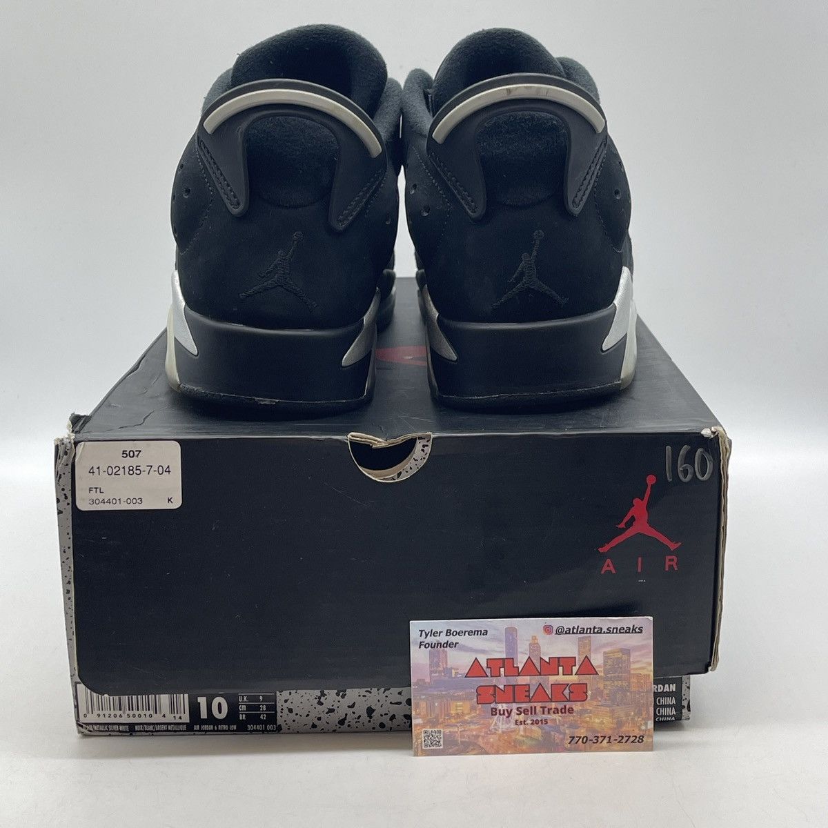 Jordan Brand Air Jordan 6 low chrome Size US 10 / EU 43 - 3 Thumbnail