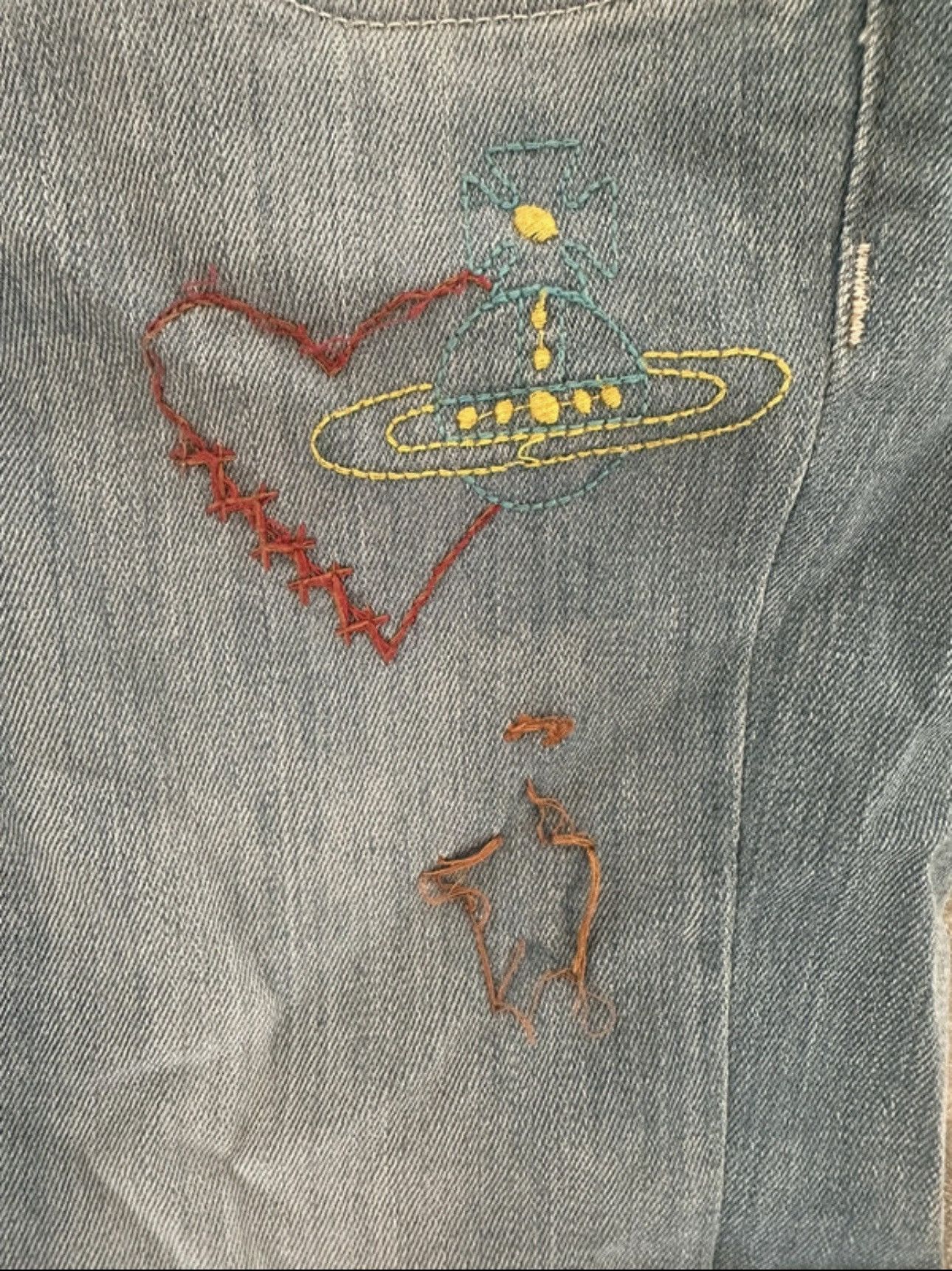 Lee × Vivienne Westwood Vivienne Westwood x Lee – Anglomania Graffiti Punk Jeans Size 26" / US 2 / IT 38 - 5 Thumbnail