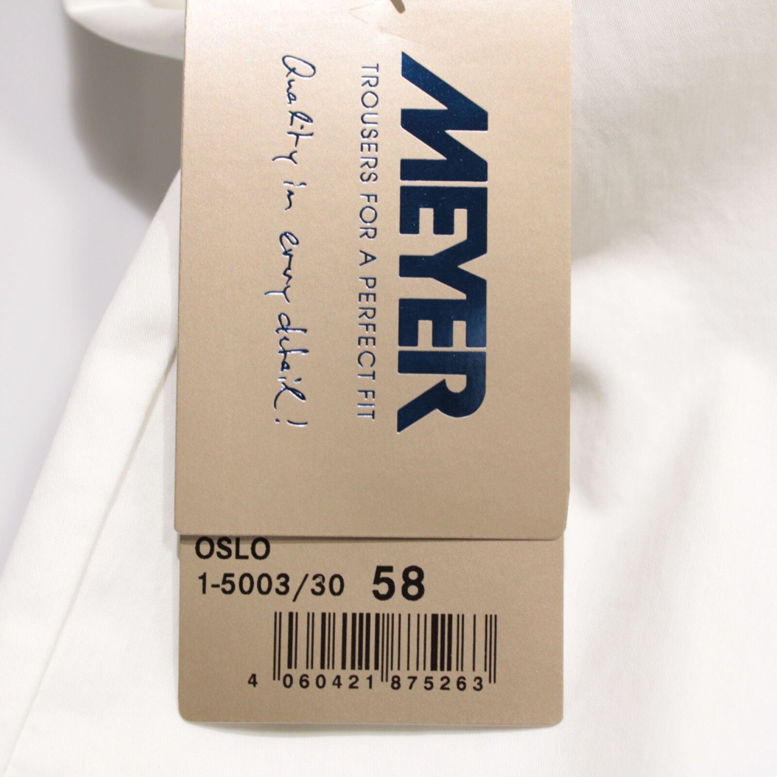 Other Meyer New with tags Chino Size 42 US In White Size US 42 / EU 58 - 9 Thumbnail