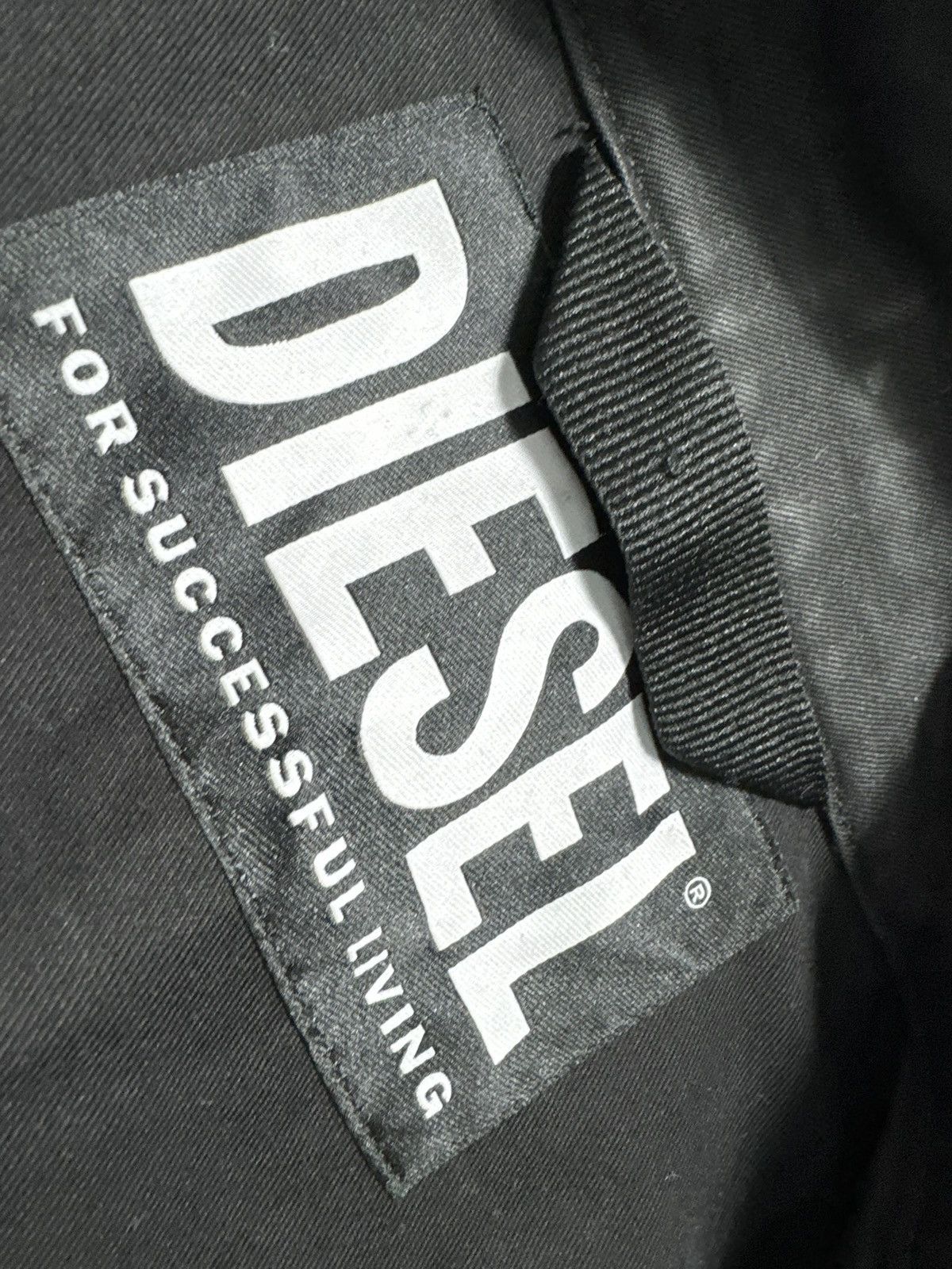 Diesel Diesel Industry Black Bomber Jacket Size M Size US M / EU 48-50 / 2 - 8 Thumbnail