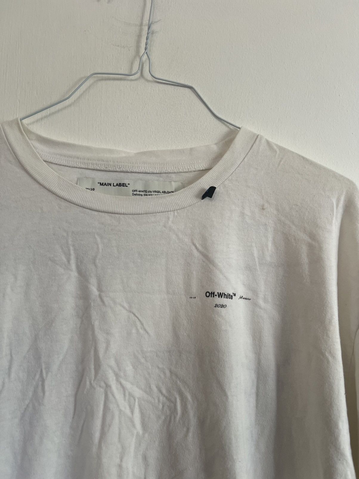 Off-White Off white Abstract Logo TEE Size US L / EU 52-54 / 3 - 7 Thumbnail