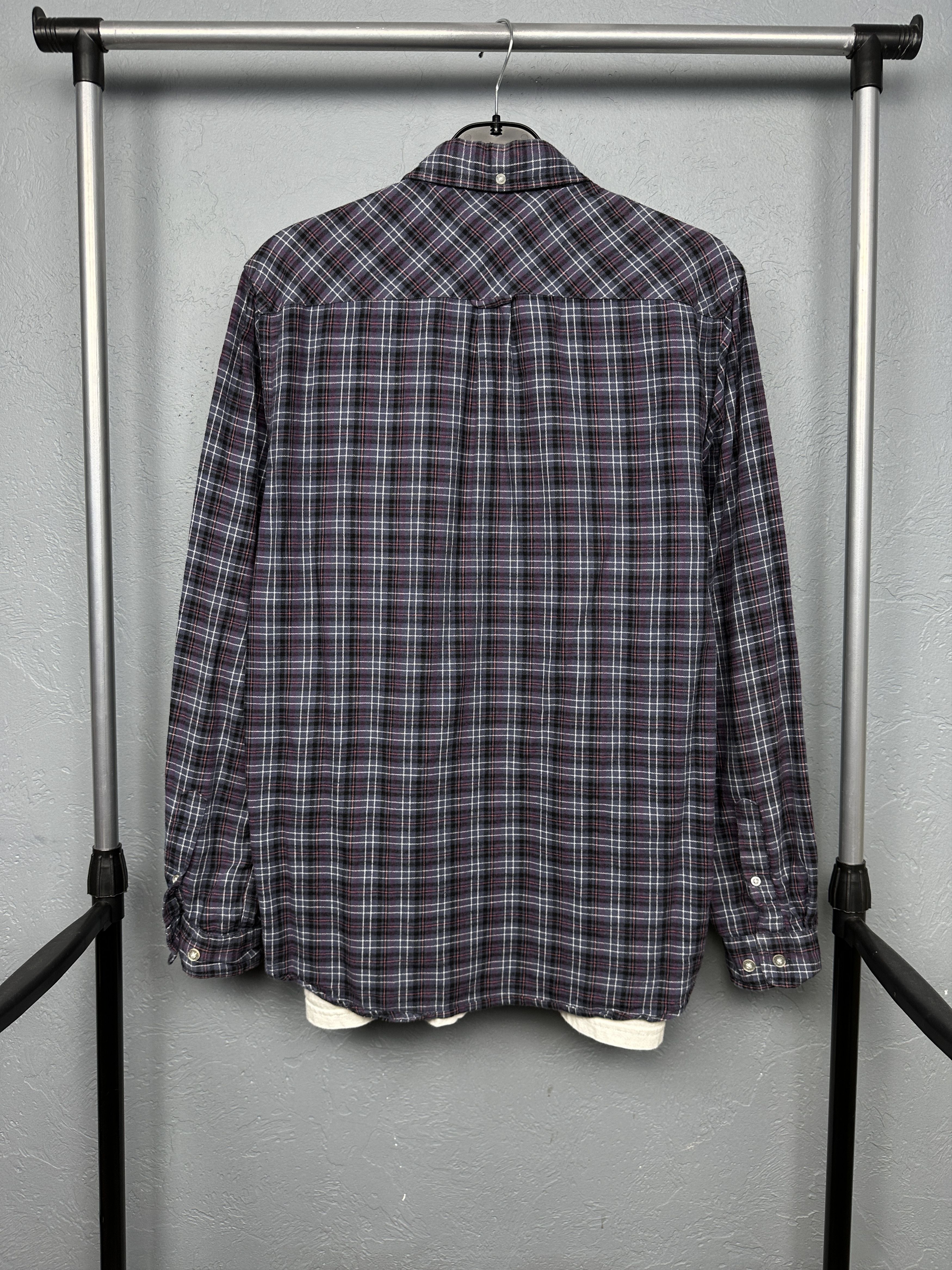 Edwin Edwin Mens Standard Flannel Plaid Shirt Size US M / EU 48-50 / 2 - 6 Thumbnail