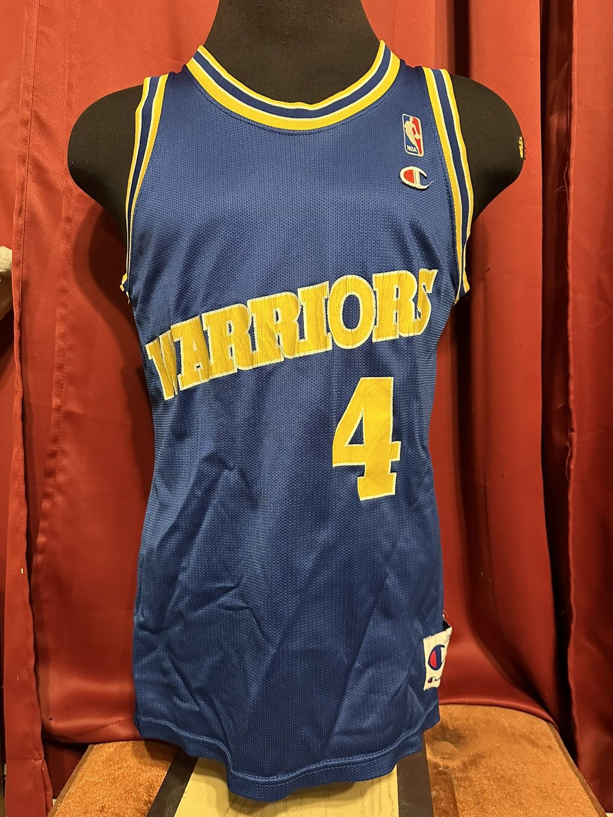 Champion × NBA × Vintage Vintage Weber Jersey 90’s Golden State Warriors Champion Size US L / EU 52-54 / 3 - 1 Thumbnail