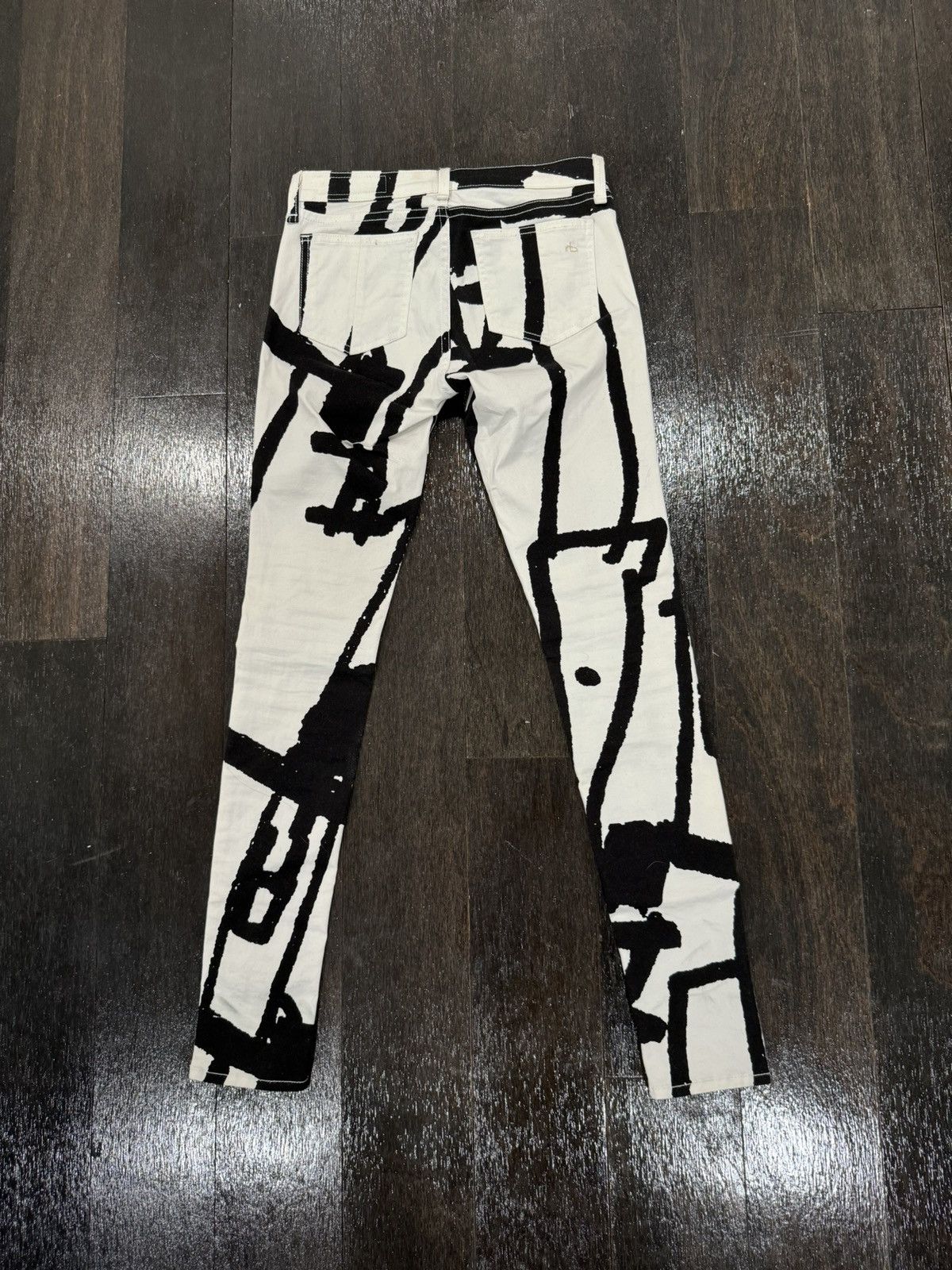 Rag & Bone Printed Rag and Bone Jeans Size 26" / US 2 / IT 38 - 2 Thumbnail