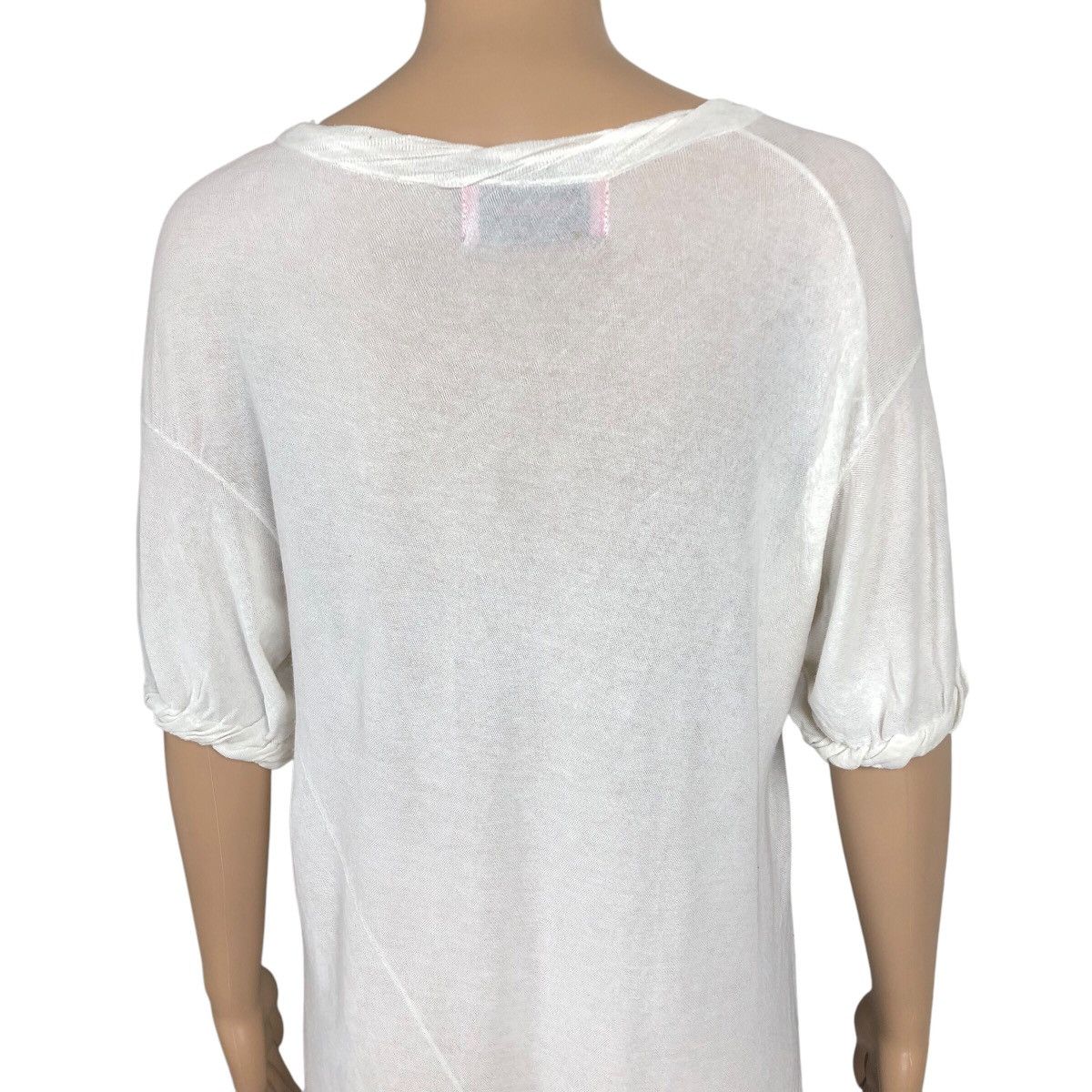 Hysteric Glamour Vintage Hysteric Glamour Kickback Mesh Top Pleated Shirt Size ONE SIZE - 20 Thumbnail