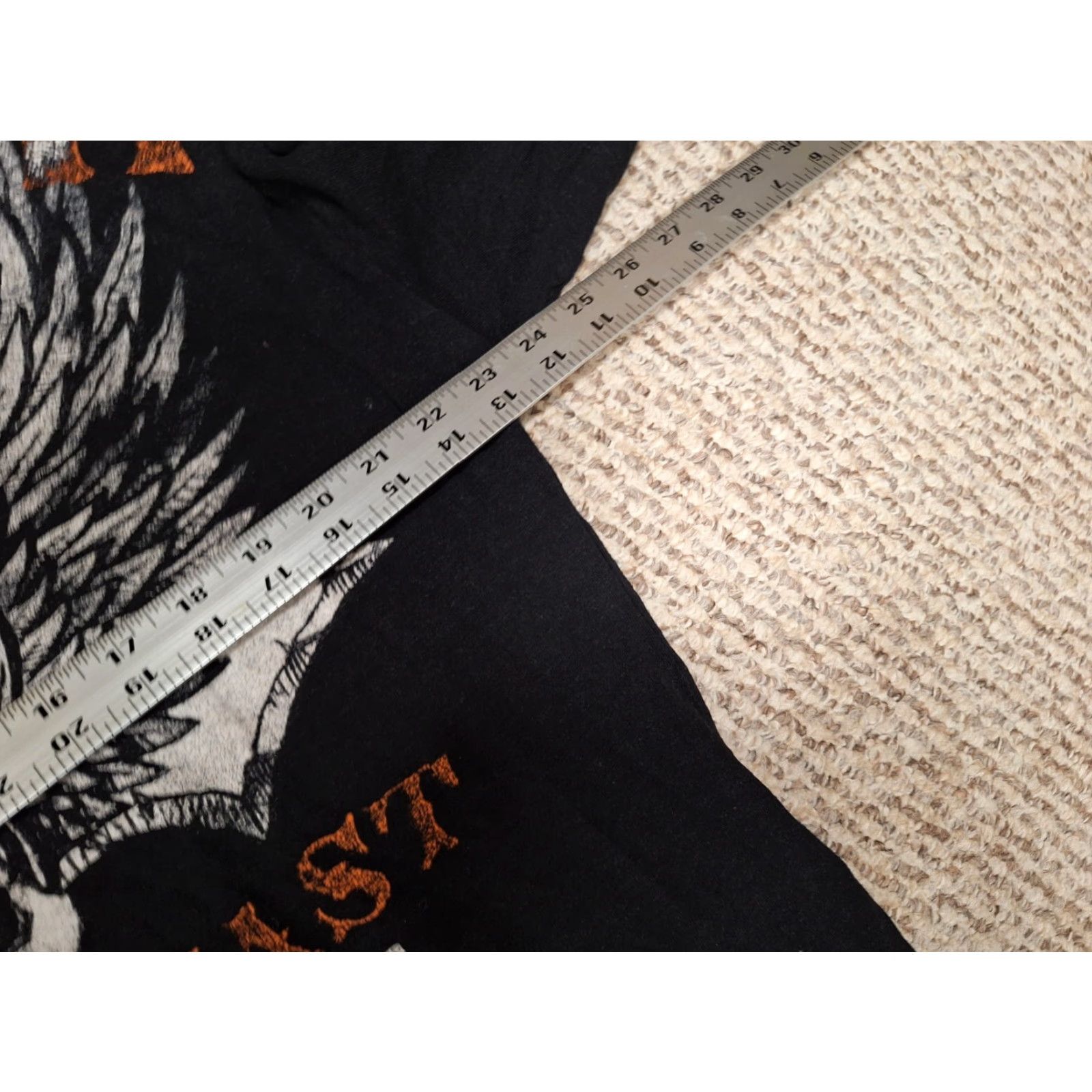 Affliction Vtg Y2k Affliction Graphic Hooded Henley Shirt Hoodie Men’s XL Skull Cross Wings Shirt Size US XL / EU 56 / 4 - 4 Thumbnail