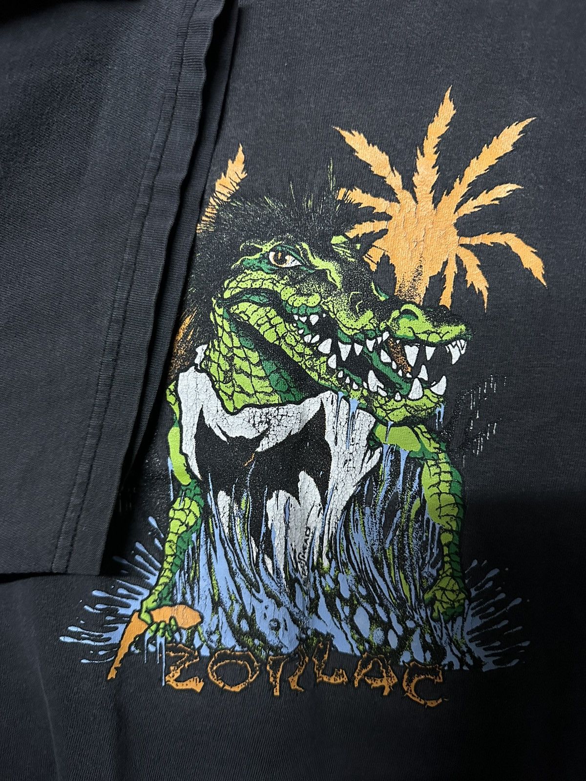 Girl Skateboards Vintage Zorlac Pushead Skateboard Sun Faded Tee Size US XL / EU 56 / 4 - 7 Thumbnail