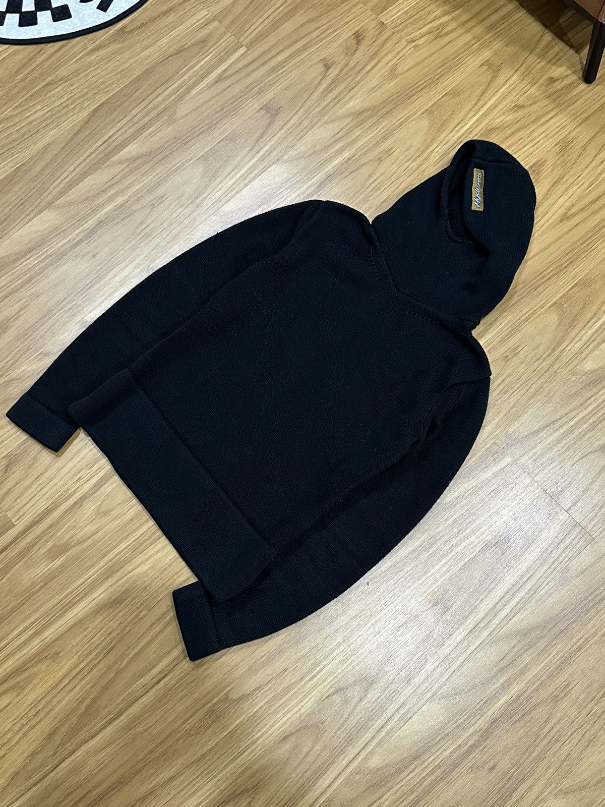 Hysteric Glamour Hysteric Waffle Thermal Ninja Knit Hoodie Size US S / EU 44-46 / 1 - 5 Thumbnail