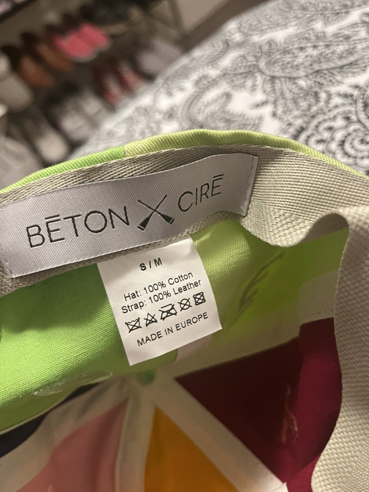 BETON CIRE Bēton Cirē Multi Panel Hat Size ONE SIZE - 3 Thumbnail