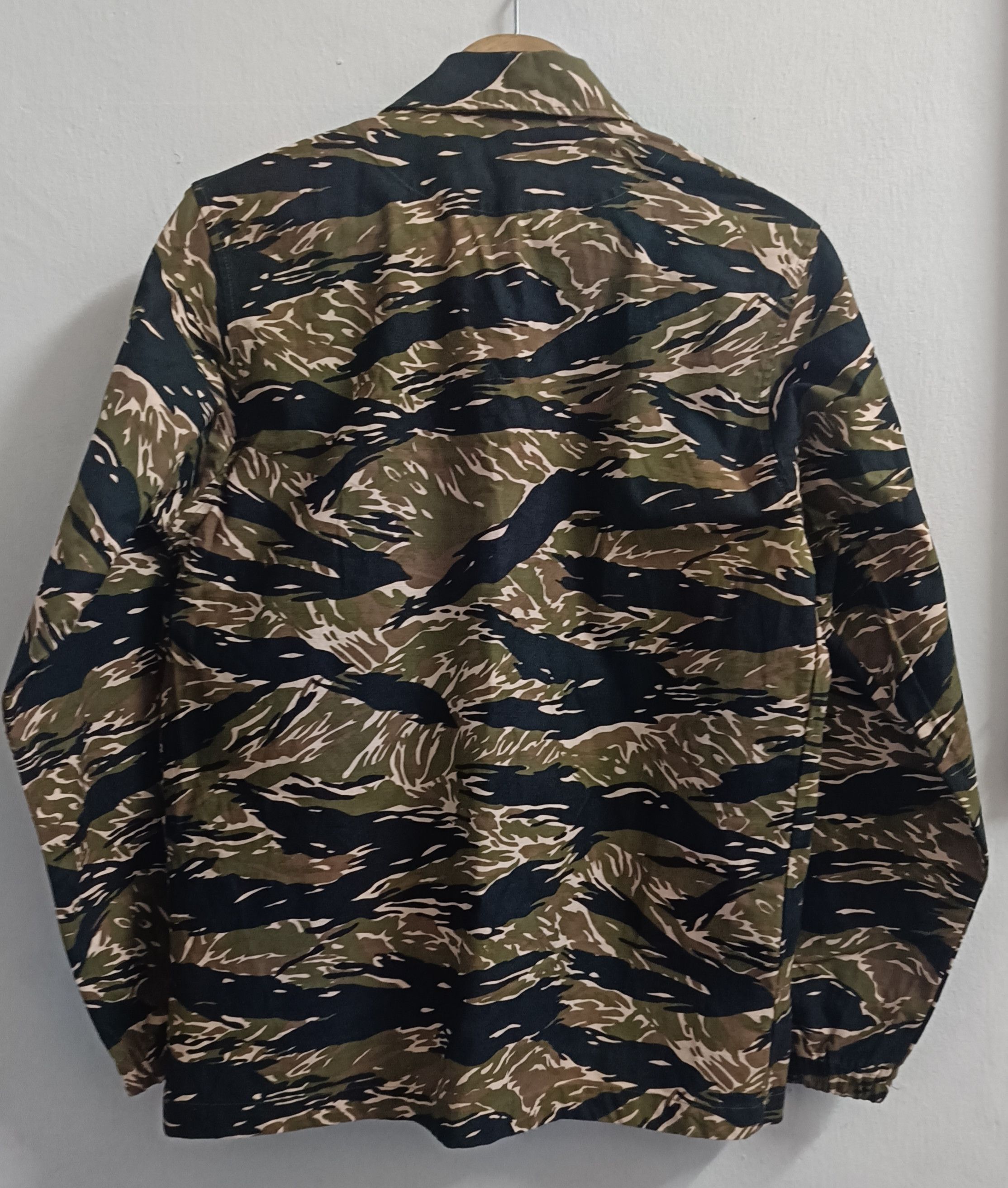 Japanese Brand × URBAN RESEARCH DOORS 🔥🔥 Rare Tiger Stripe Urban Research Military Jacket Size US M / EU 48-50 / 2 - 2 Thumbnail