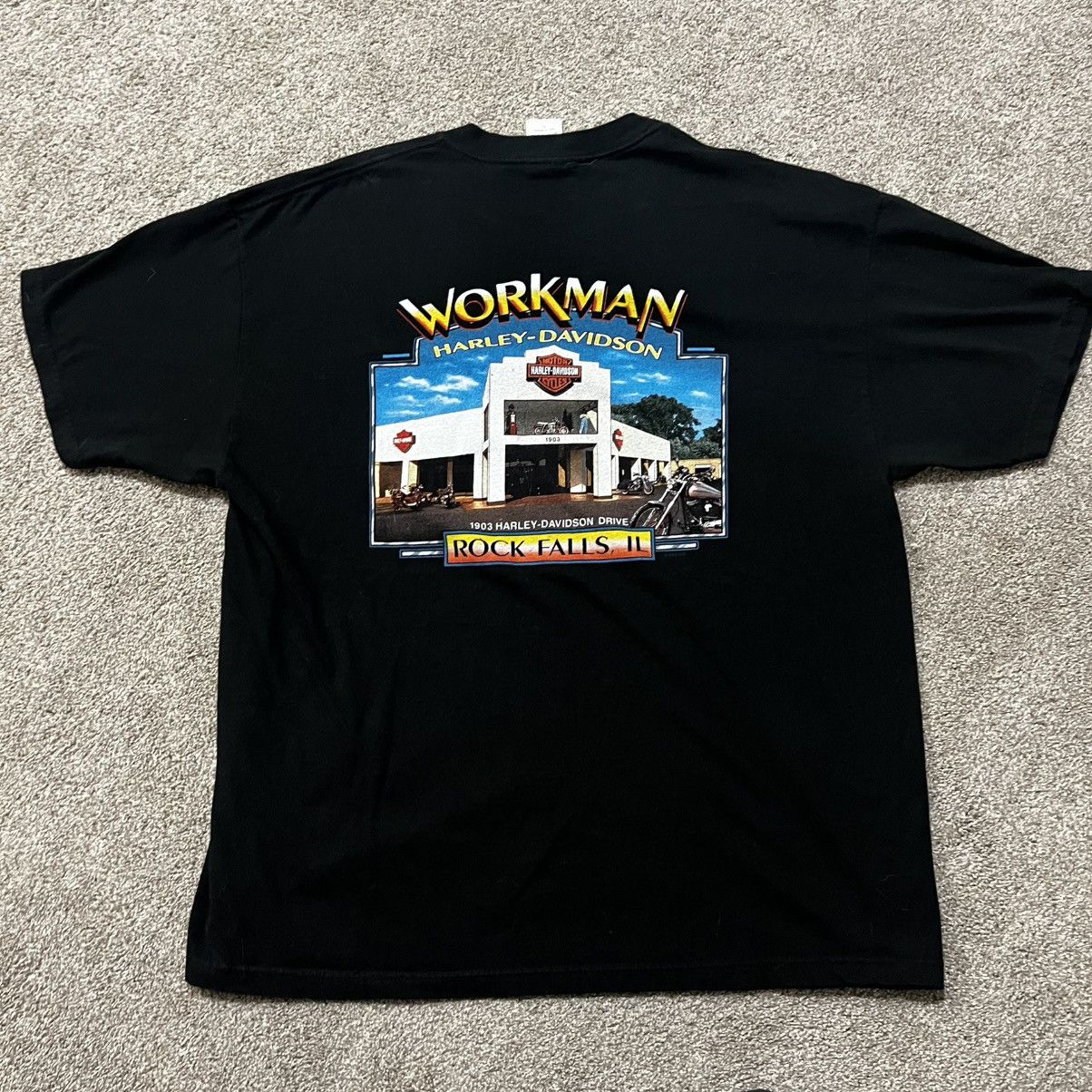 Harley Davidson Vintage Harley Davidson pocket Tee shirt Size US XL / EU 56 / 4 - 2 Thumbnail