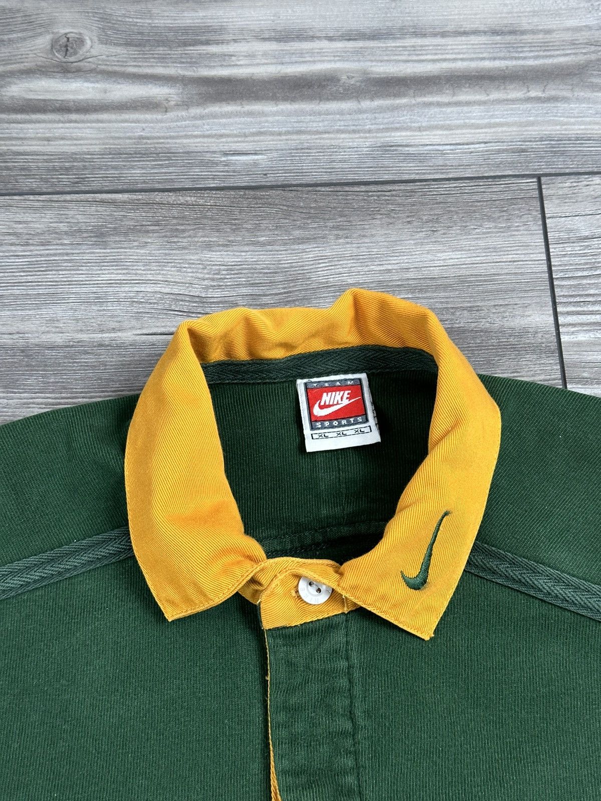 Nike Vintage 90’s South Africa Nike Rugby Jersey Size US XL / EU 56 / 4 - 4 Thumbnail