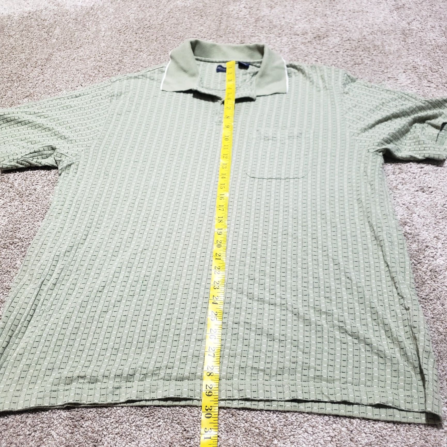 Arrow Arrow polo Shirt Adult XL Brown Solid Short Sleeve Performance Nike Size US XL / EU 56 / 4 - 6 Thumbnail