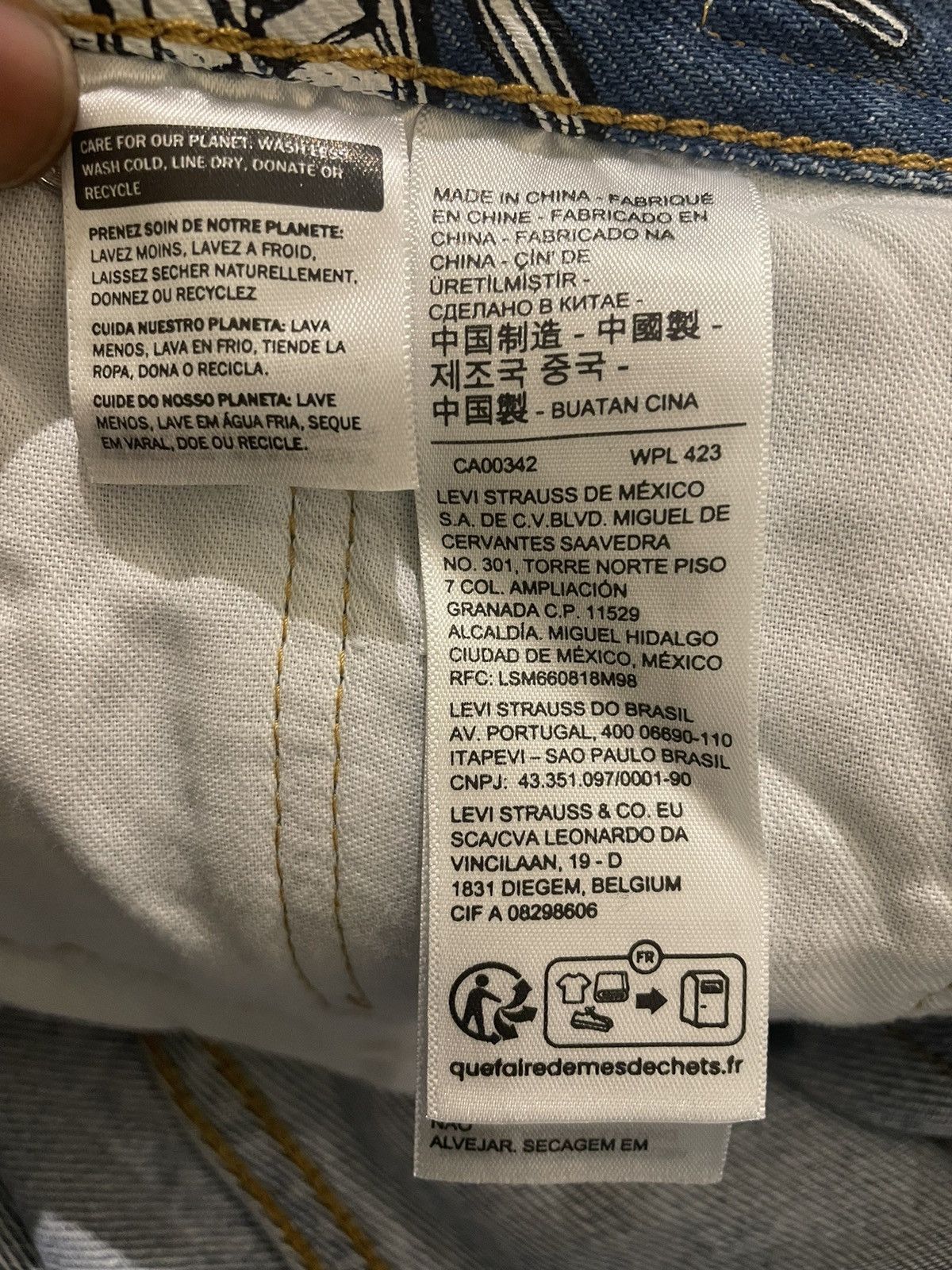 Levi's Levis vs Gundam Full Prints Jeans new with tag Size US 34 / EU 50 - 9 Thumbnail