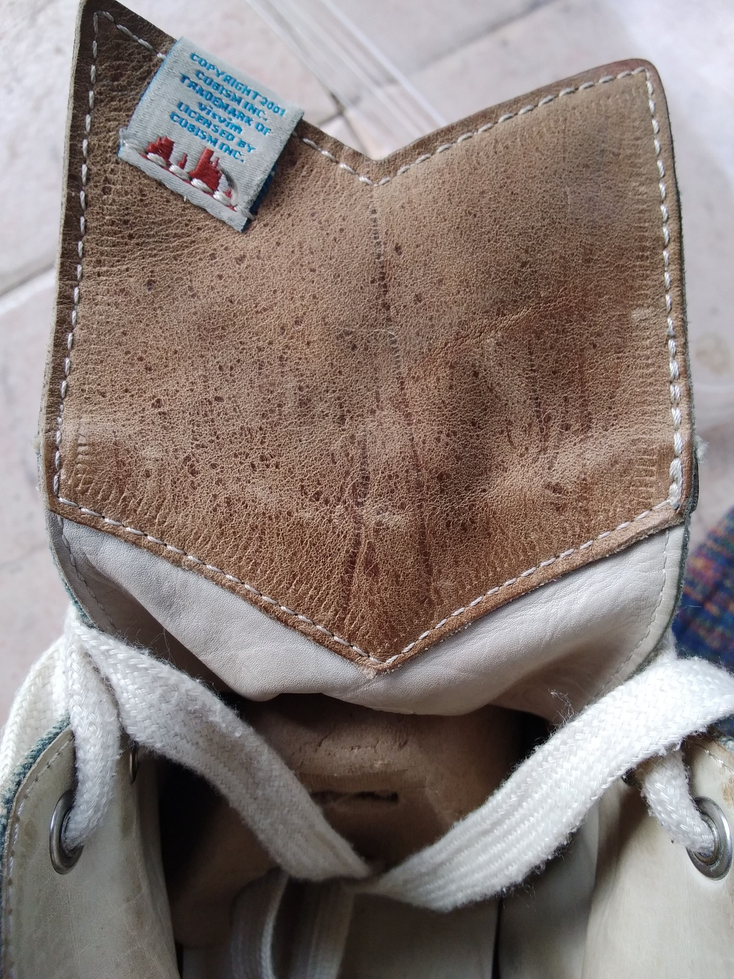 Visvim Visvim Lauda Stripe Folk Natural Dye Skagway hi top sneakers Size US 8 / EU 41 - 11 Thumbnail