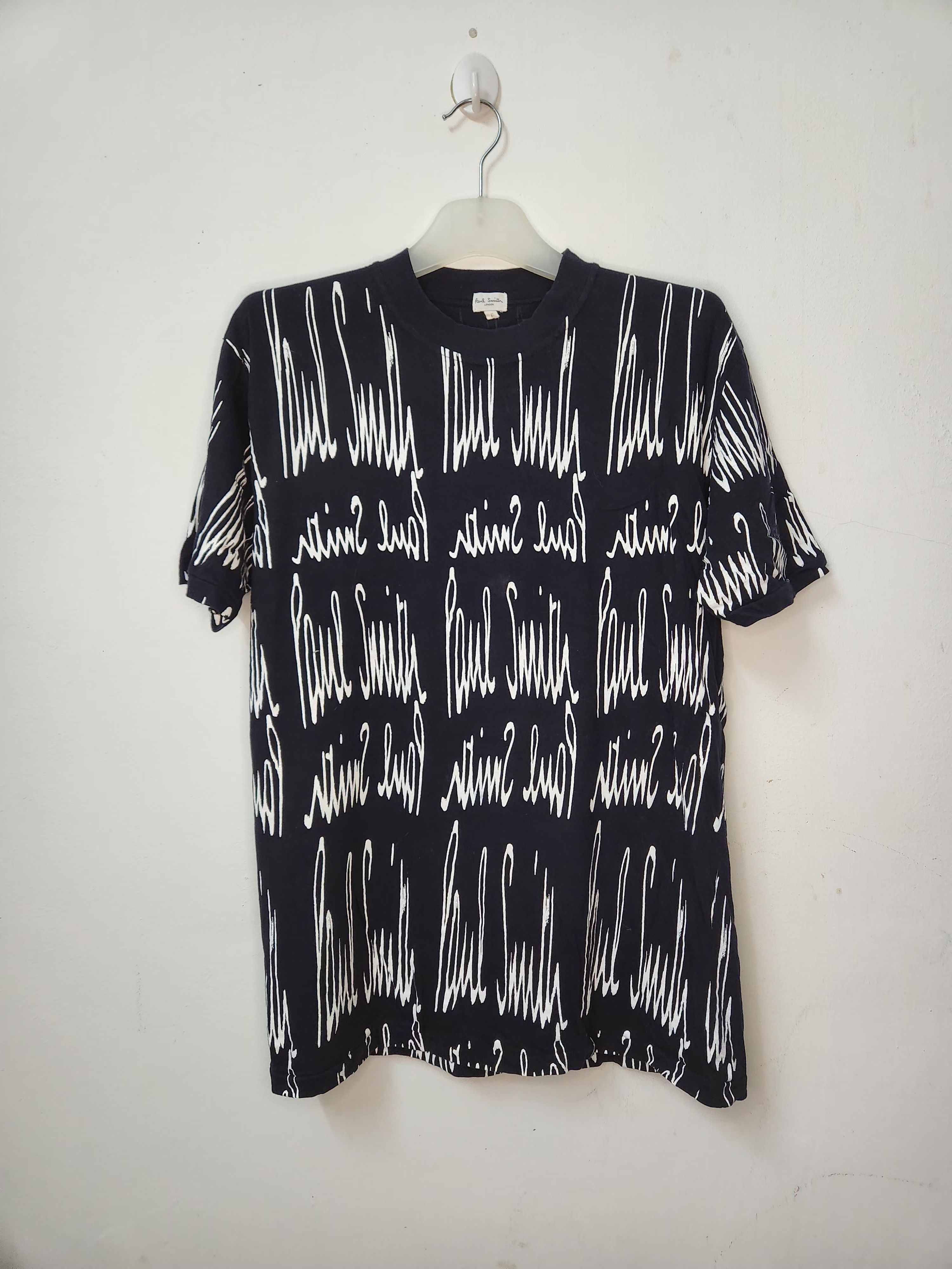 Paul Smith Paul Smith Spellout Overprint Shirt Size US M / EU 48-50 / 2 - 1 Thumbnail