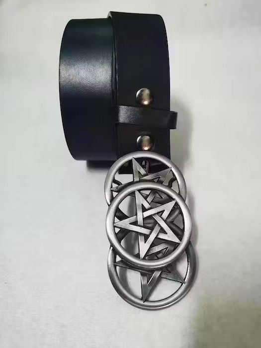 Leather Fashion retro personality belt💖 Size ONE SIZE - 3 Thumbnail