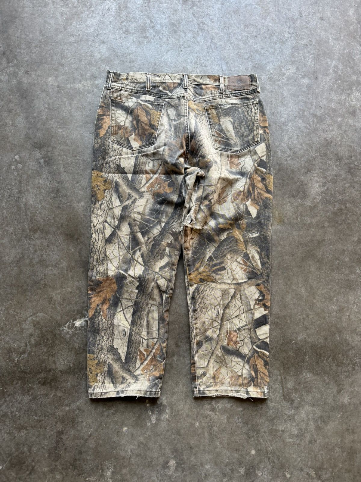 Realtree × Vintage Vintage 90’s Wrangler Realtree Double Knee Pants Size US 38 / EU 54 - 5 Thumbnail