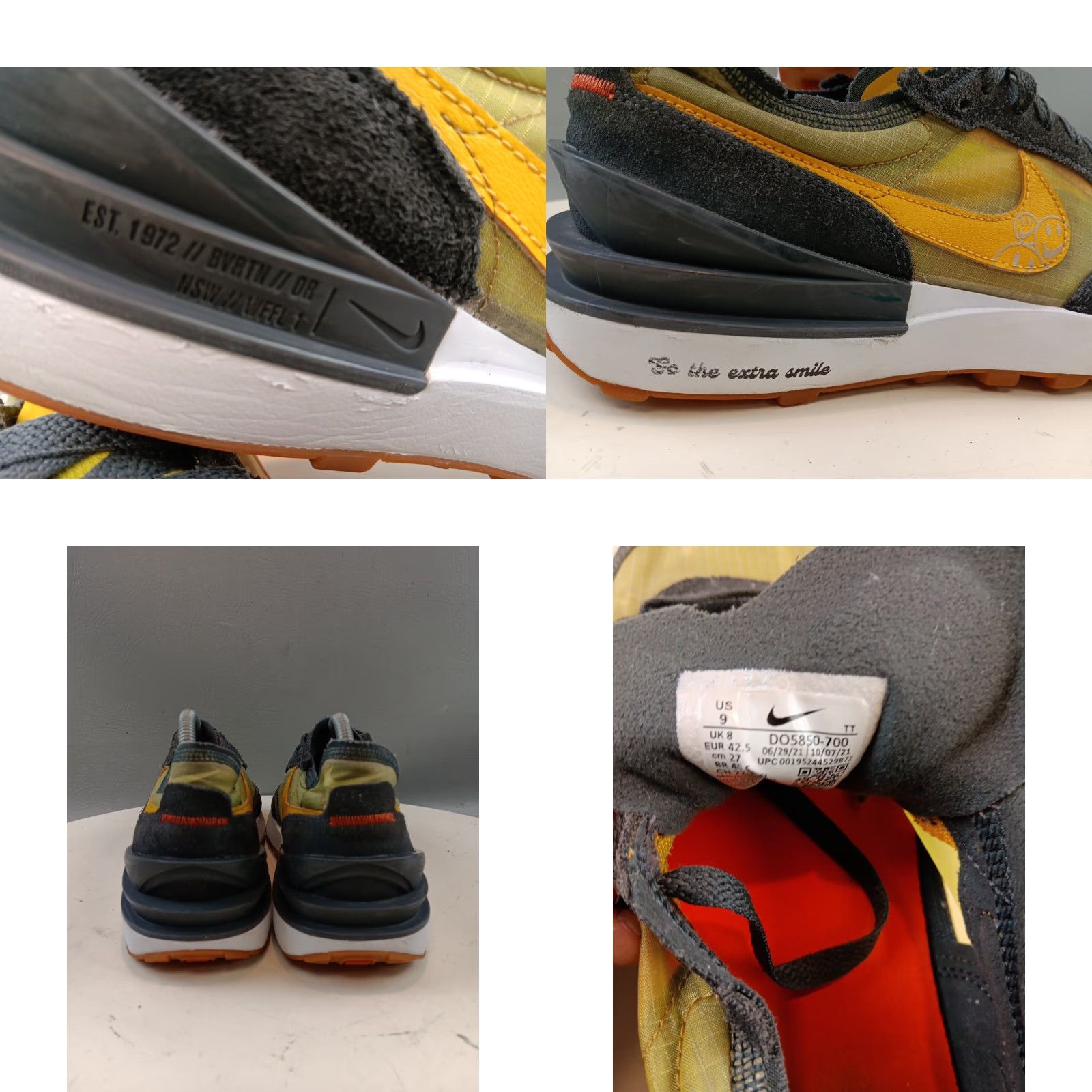 Nike Nike Air Force 1 '07 LV8 Fresh Mint Men's 11.5 823511-301 Sneaker Good Condition Size ONE SIZE - 11 Thumbnail