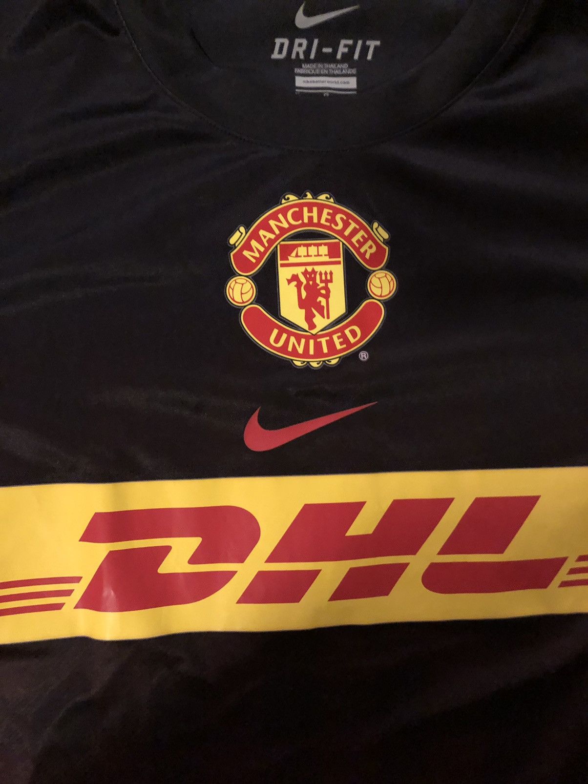 Nike 12/13 Manchester United Training Kit Soccer Football Jersey Size US L / EU 52-54 / 3 - 3 Thumbnail