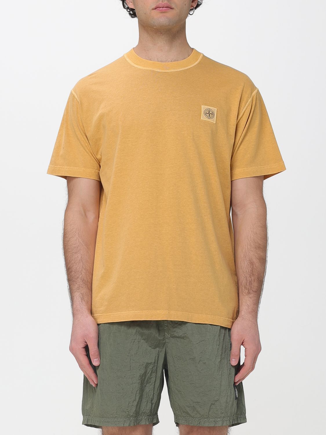 Stone Island Stone Island T-Shirt Men Yellow Size US S / EU 44-46 / 1 - 1 Thumbnail