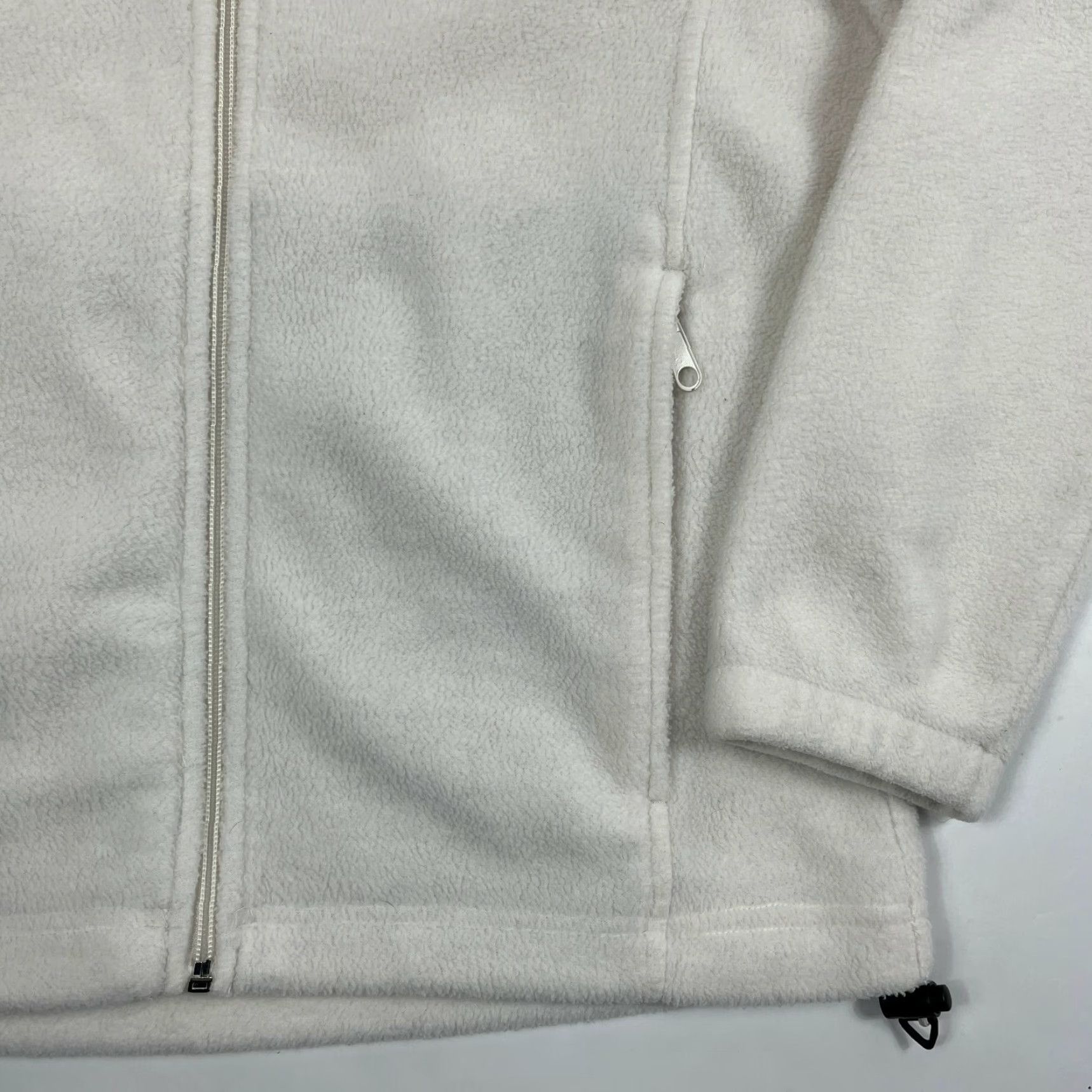 Vintage Columbia Jacket Women's Small Full Zip Fleece Beige Outdoors Pockets Be Size S / US 4 / IT 40 - 4 Thumbnail