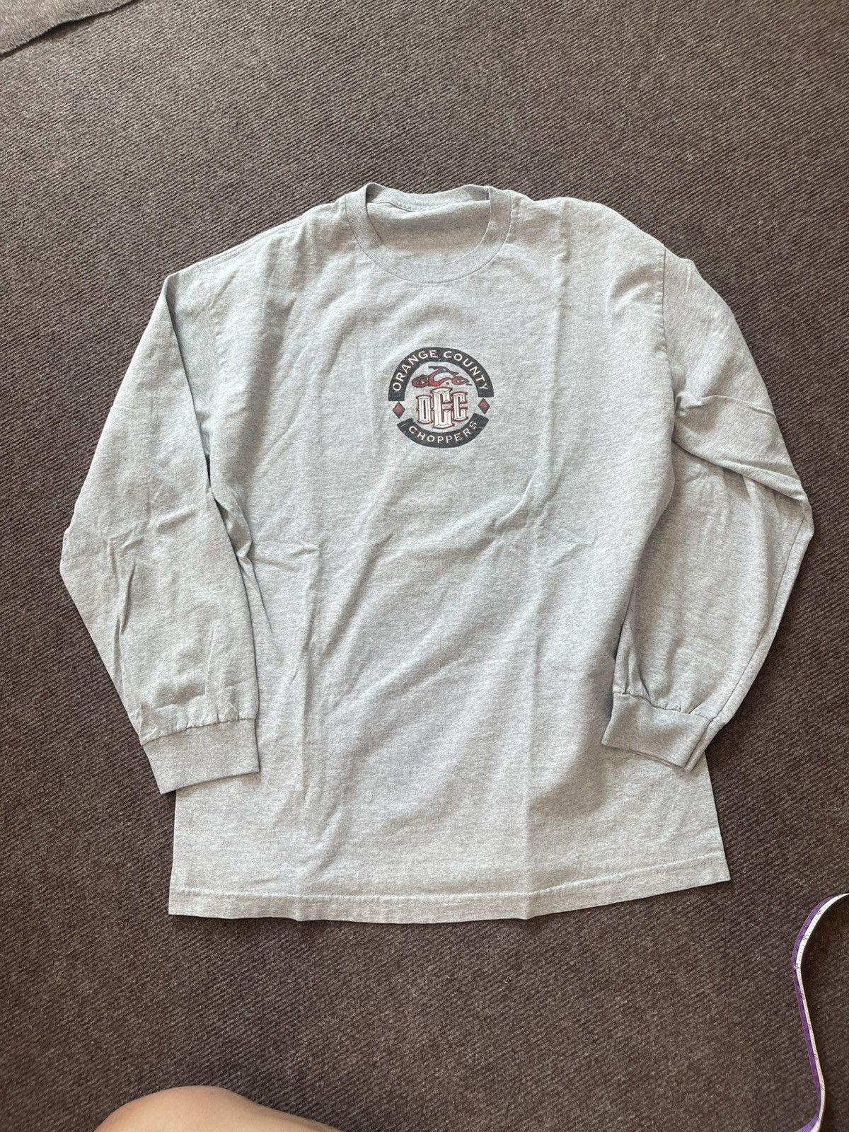 Vintage 2x Vintage Orange County Choppers OCC Long Sleeve Tees L/XL Size US XL / EU 56 / 4 - 13 Thumbnail