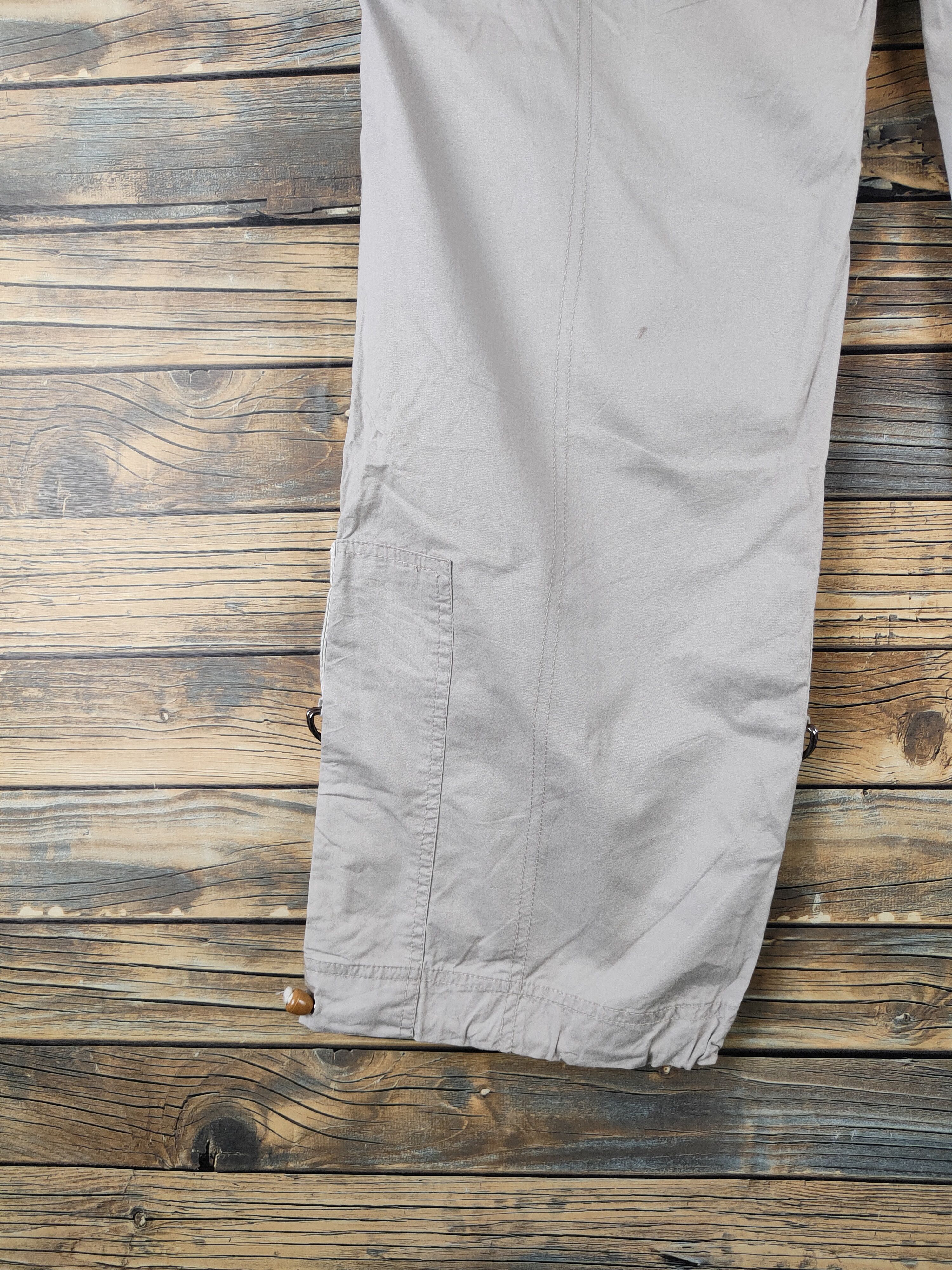 Japanese Brand DL Jnb Gray Multipocket Tactical Cargo Pants #1337 Size 30" / US 8 / IT 44 - 9 Thumbnail