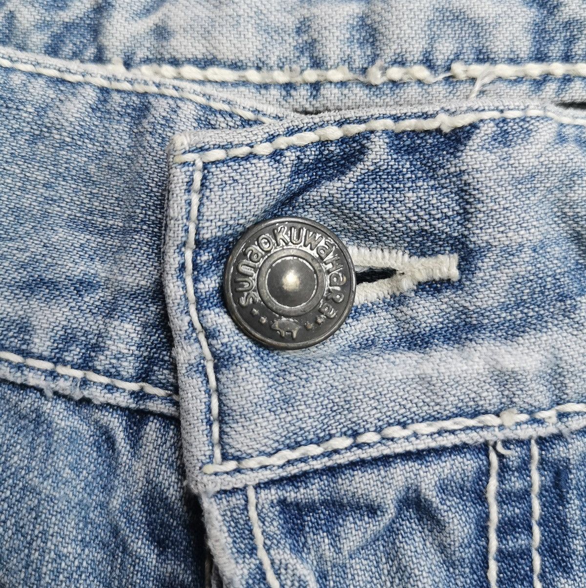 Sunao Kuwahara Sunaokuwahara baggy jeans Size 31" - 7 Thumbnail