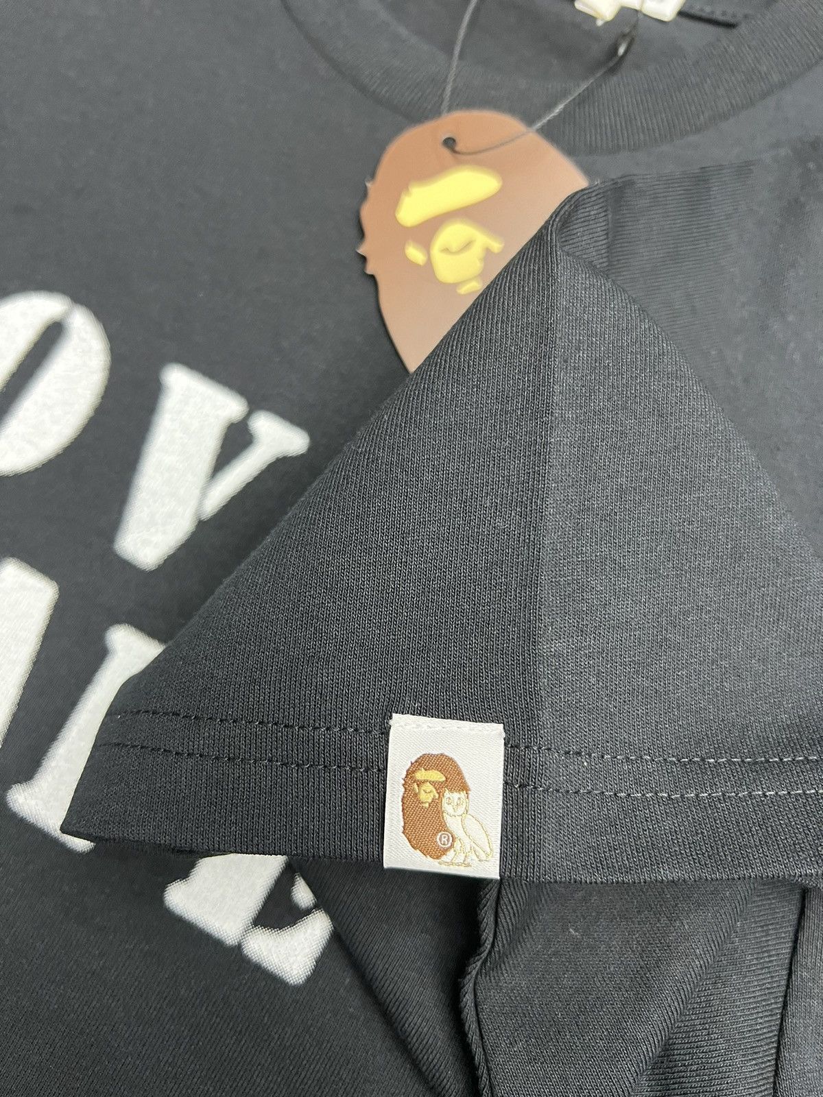 Bape × October's Very Own Bape x OVO Stencil Logo T-Shirt Size US S / EU 44-46 / 1 - 3 Thumbnail