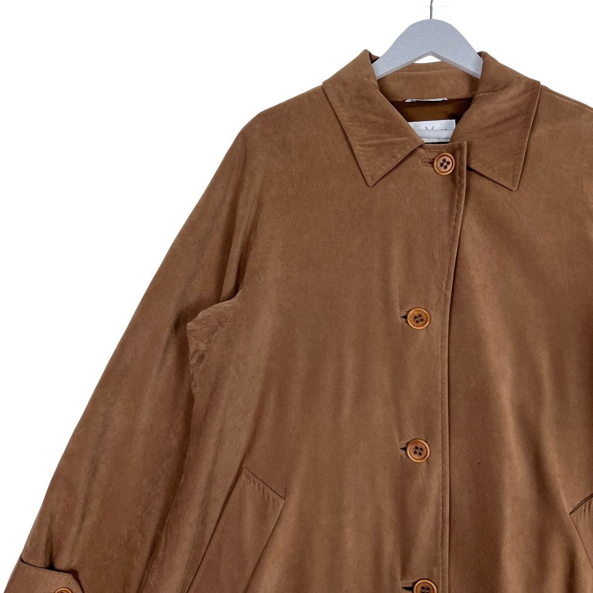 Max Mara 🔥 RICH BROWN MAX MARA OVER COATS MADE IN ITALY Size M / US 6-8 / IT 42-44 - 10 Thumbnail