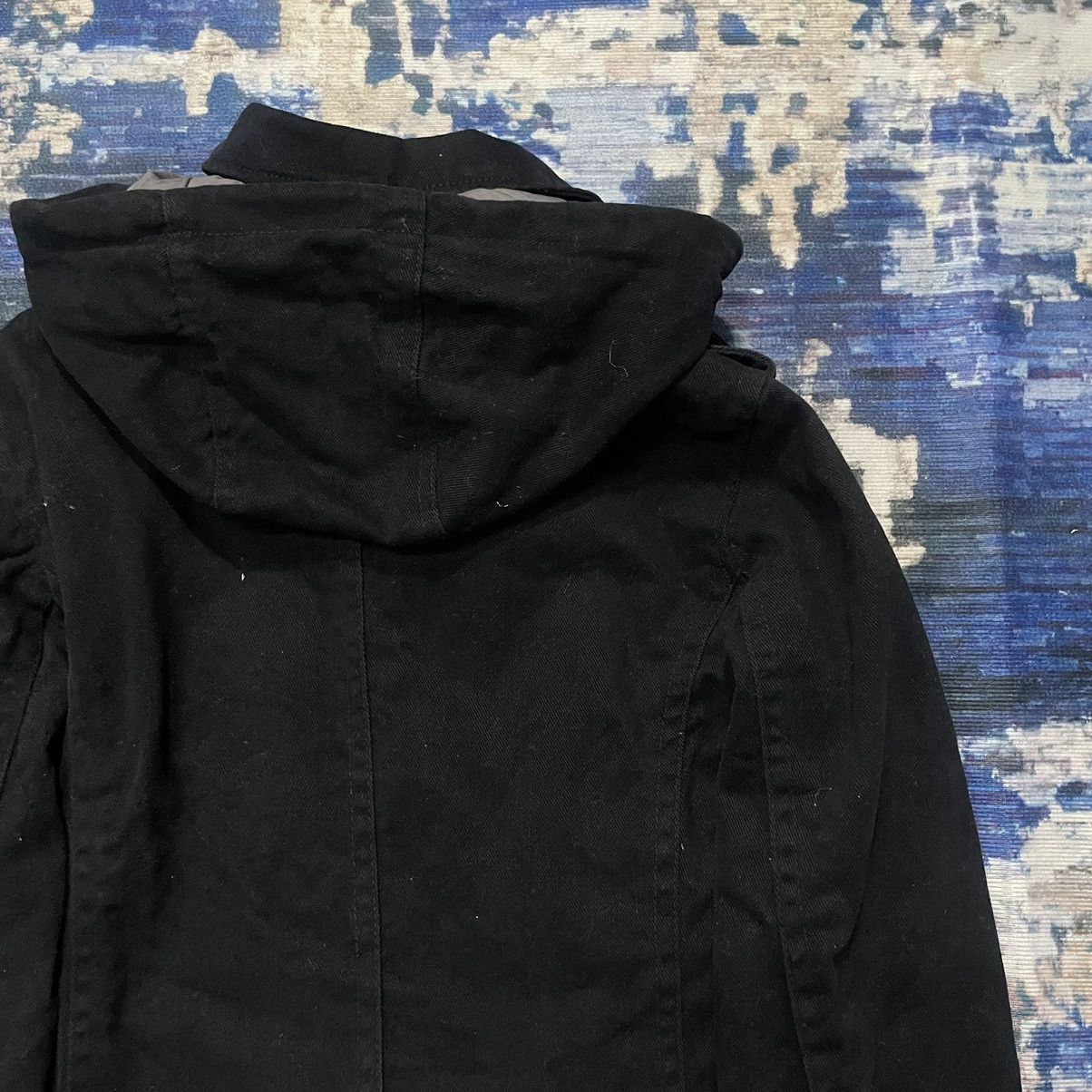 Zara ZARA Collar Hooded Utility Denim Gothic Punk Size US S / EU 44-46 / 1 - 9 Thumbnail