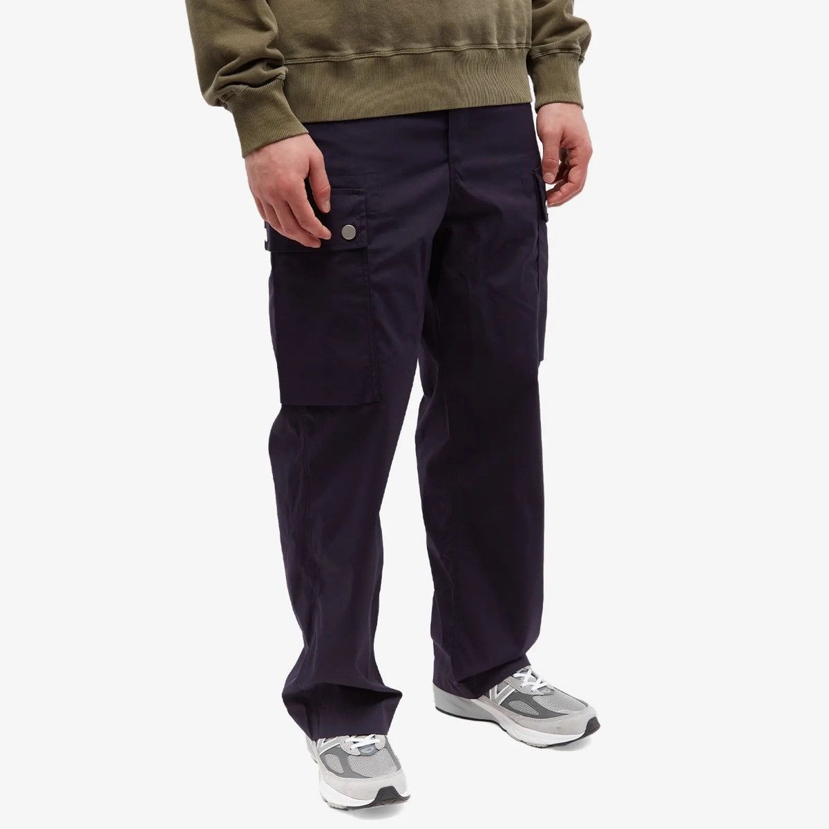 Nigel Cabourn Dutch pant in navy cotton nylon Size US 32 / EU 48 - 4 Thumbnail