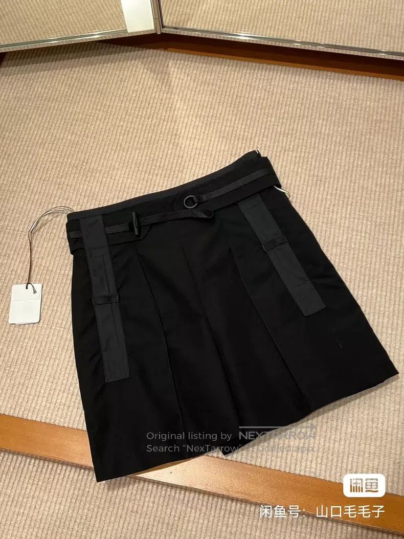 Hermes Hermes Ladies Black Work Shorts Size 42" / US 20 - 4 Thumbnail