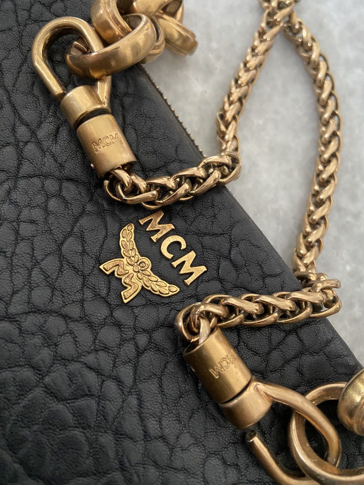 MCM MCM Bag Black Leather Crossbody Bag Size ONE SIZE - 11 Thumbnail