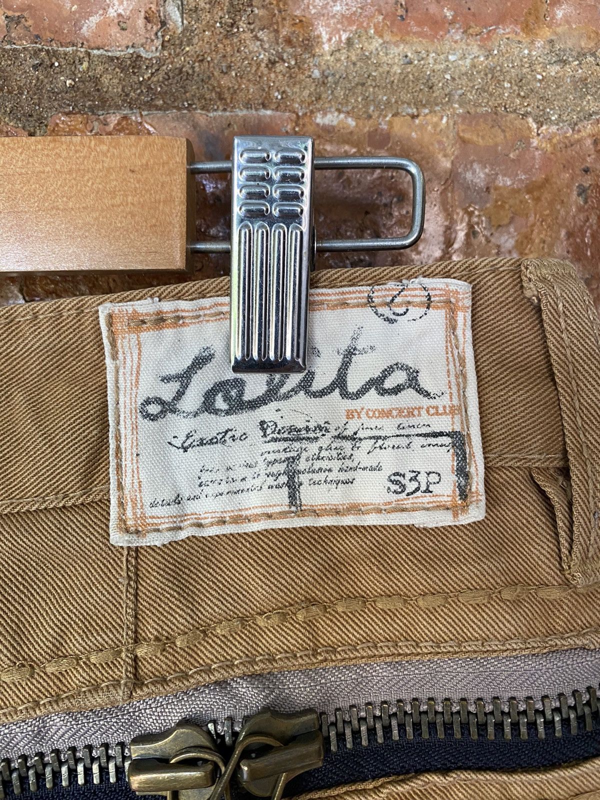 20471120 Lolita Jeans x Yoshitomo Nara big flap pocket pants Size US 31 - 14 Thumbnail