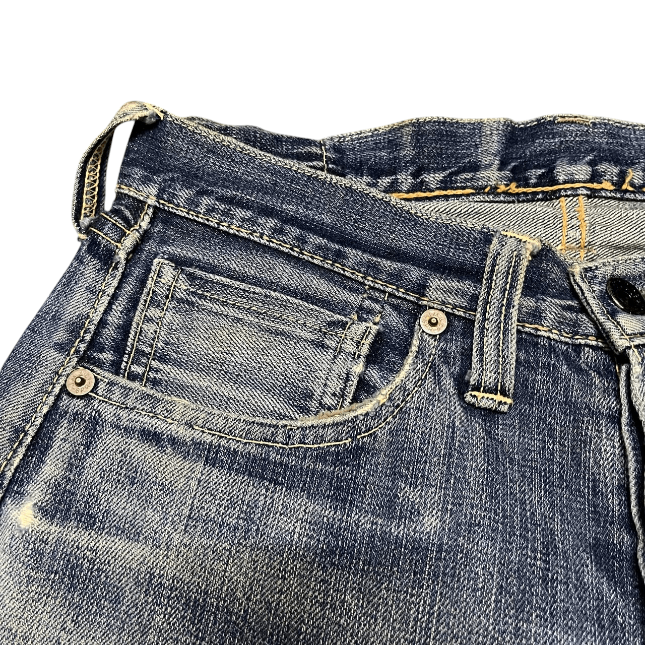 The Real McCoy's Vintage Joe McCoy's Selvedge Denim Size US 28 / EU 44 - 10 Thumbnail