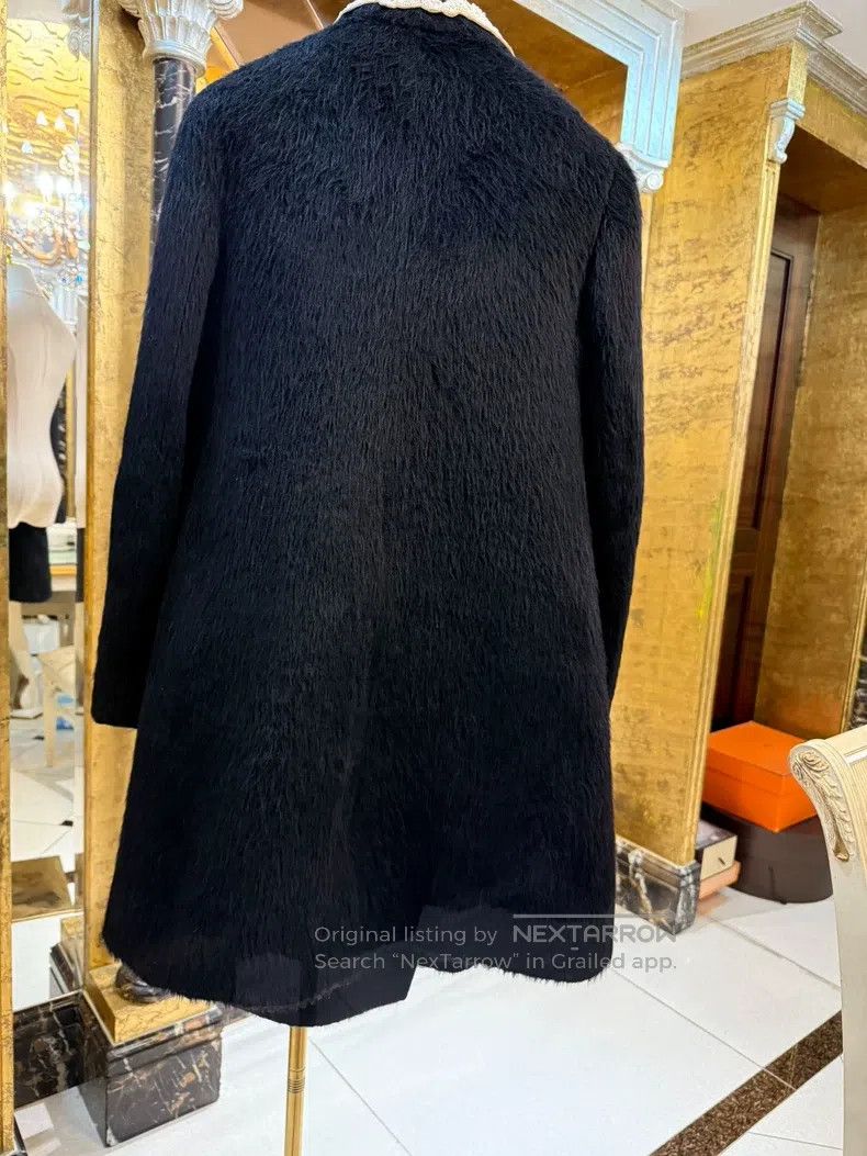 Valentino Valentino A removable sheepskin nail beaded neck alpaca wo Size M / US 6-8 / IT 42-44 - 7 Thumbnail