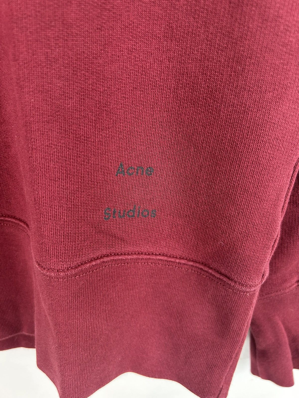 Acne Studios Acne Studios Logo Sweatshirt Size US S / EU 44-46 / 1 - 3 Thumbnail