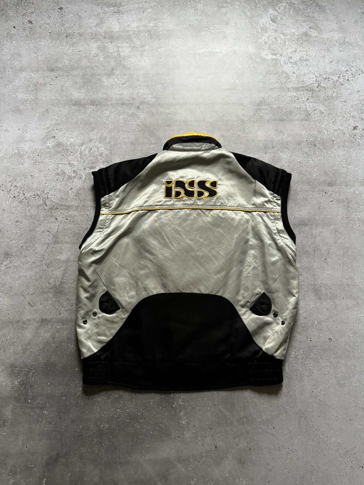 Vintage Vintage Y2K IXS Scotchlite 3M Moto Futuristic Vest Jacket Size US XL / EU 56 / 4 - 7 Thumbnail