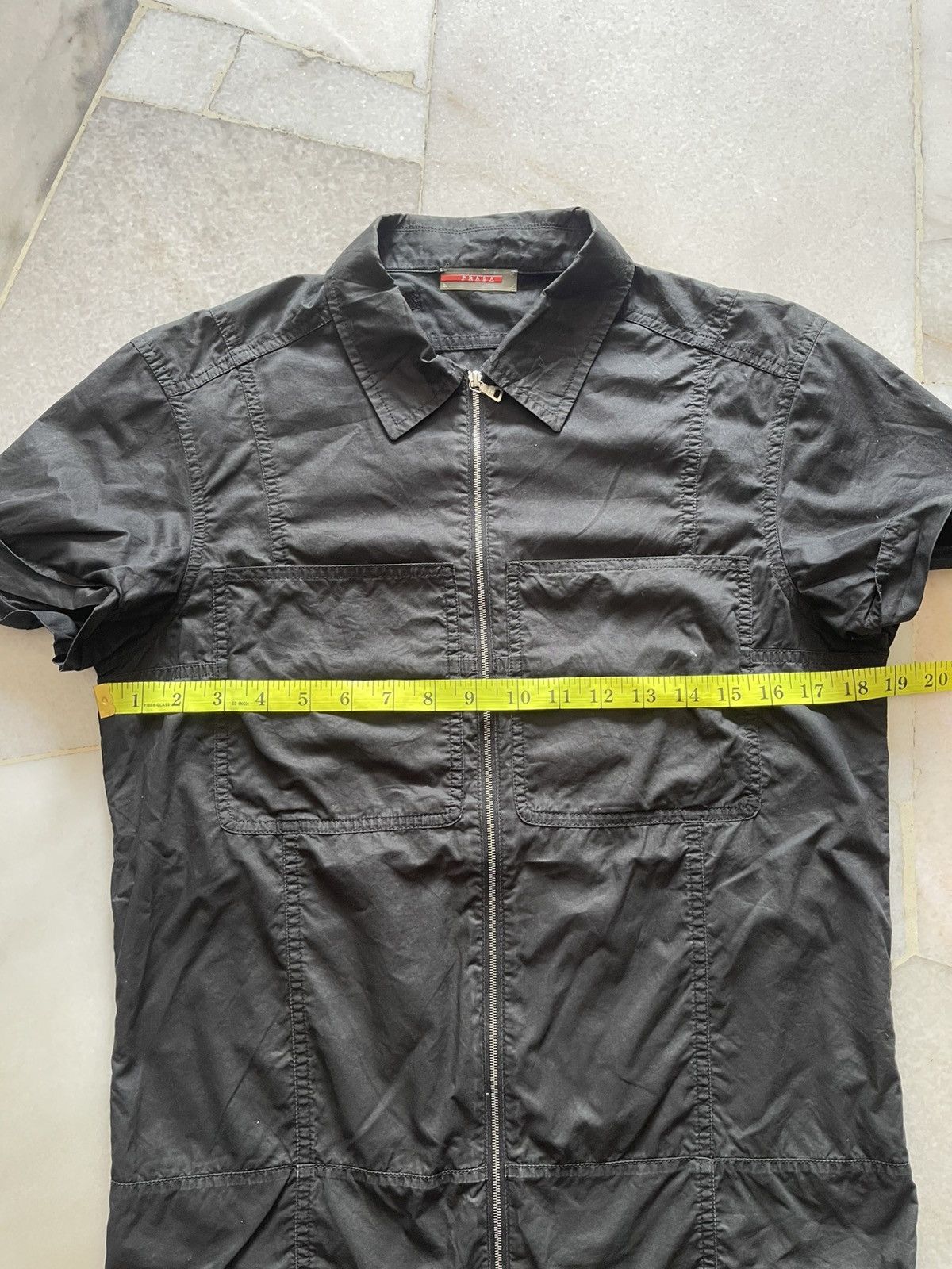 Prada Prada Zipper Short Sleeve 10 Size S / US 4 / IT 40 - 13 Thumbnail