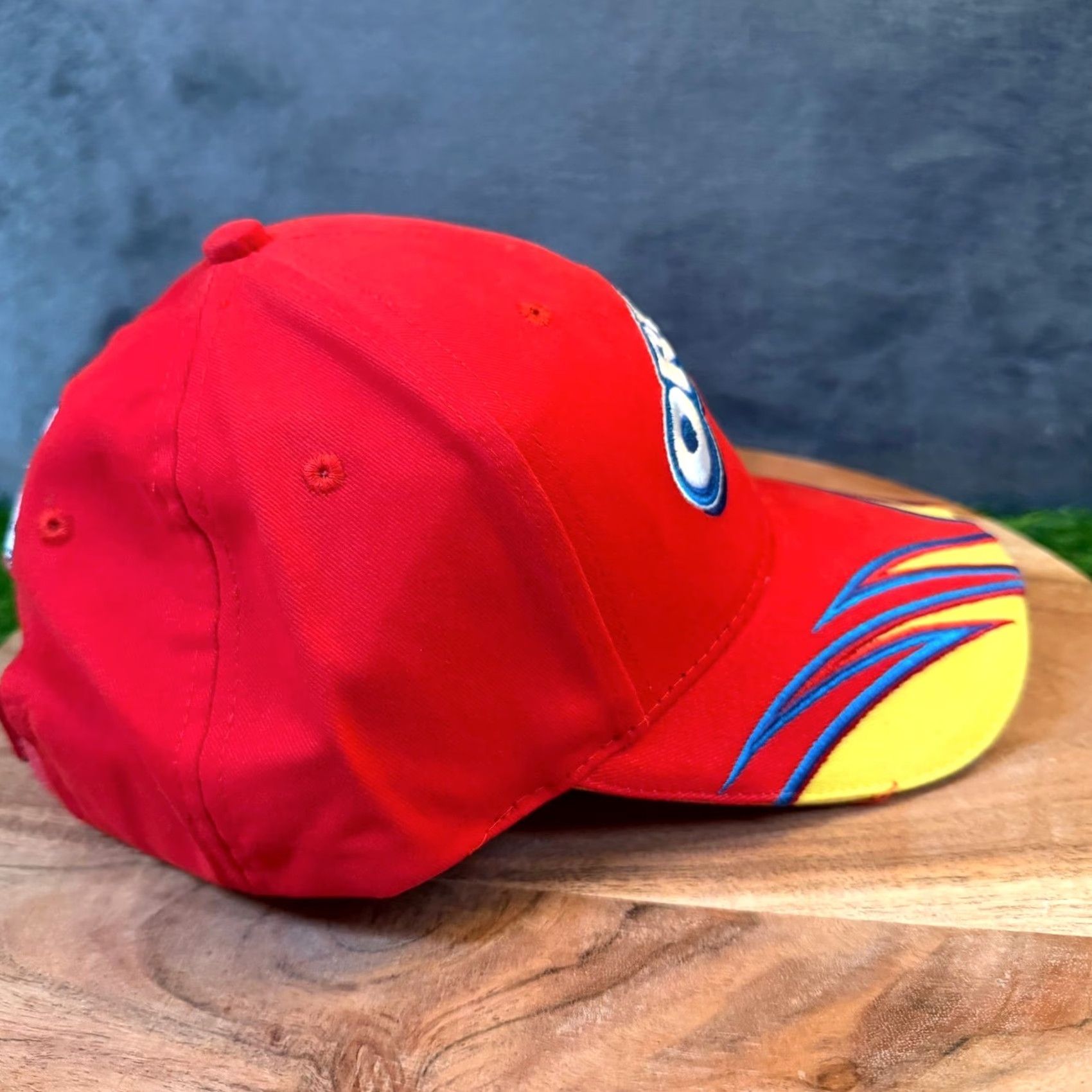 NASCAR VINTAGE Winners Circle Dale Earnhardt Jr 81 Hat Mens One Size Red NASCAR Baseball Cap Size ONE SIZE - 3 Thumbnail