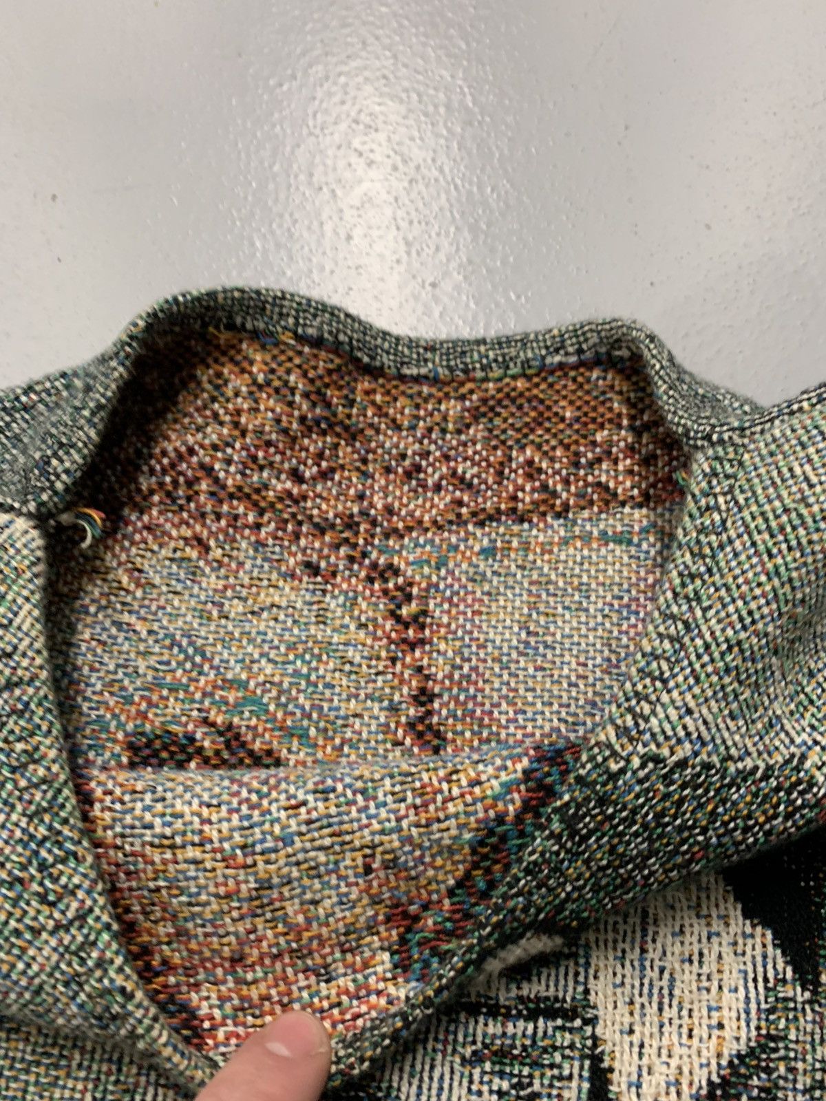 Handmade Handmade Angela Davis Tapestry Sweatshirt Sz M Size M / US 6-8 / IT 42-44 - 5 Thumbnail